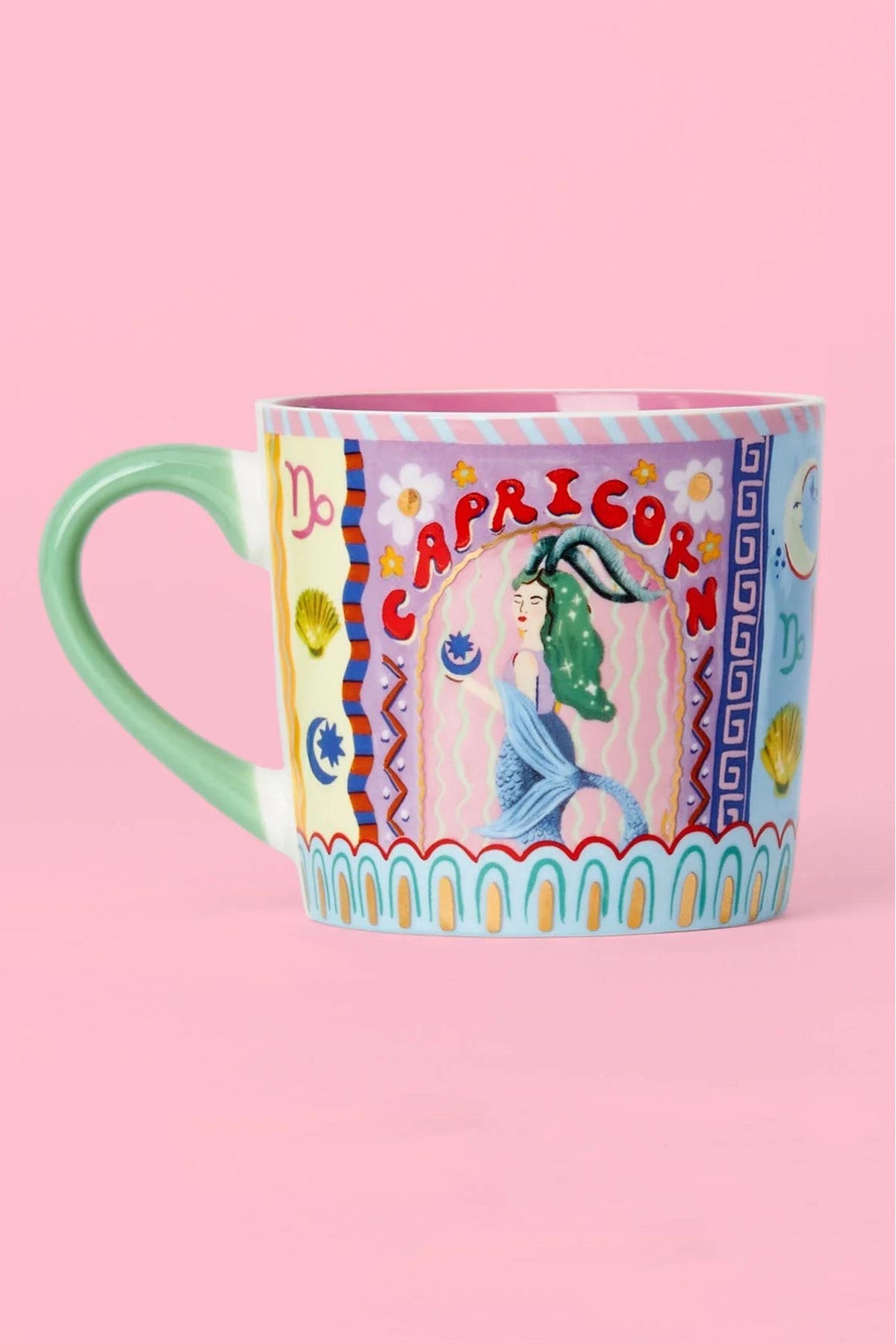 Capricorn Zodiac Hand Painted Design Mug — Urban Wild