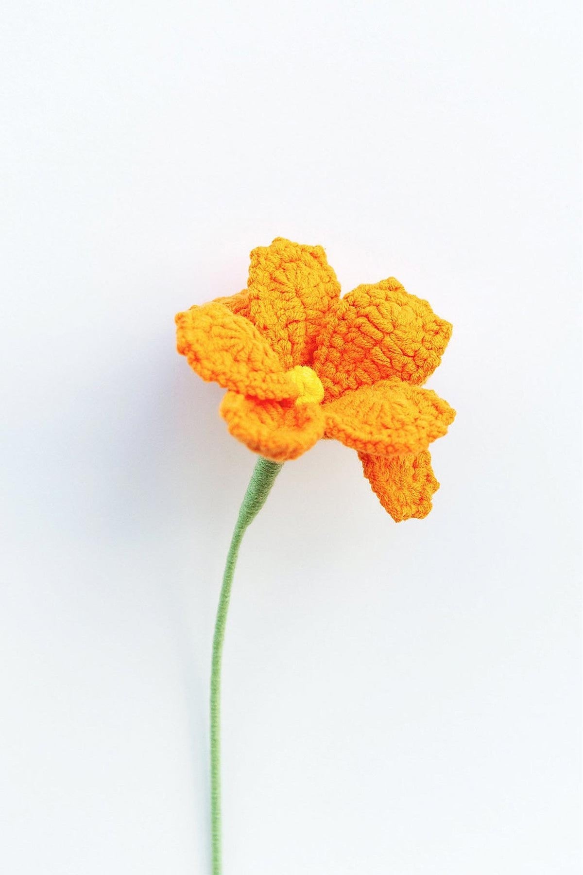 Hand Crocheted Cosmos Flower Stem — Urban Wild
