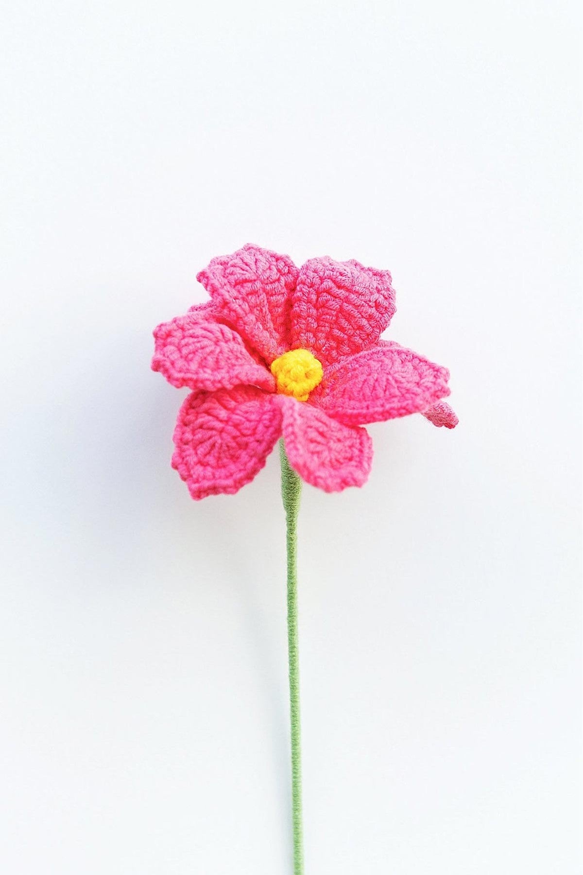 Hand Crocheted Cosmos Flower Stem — Urban Wild