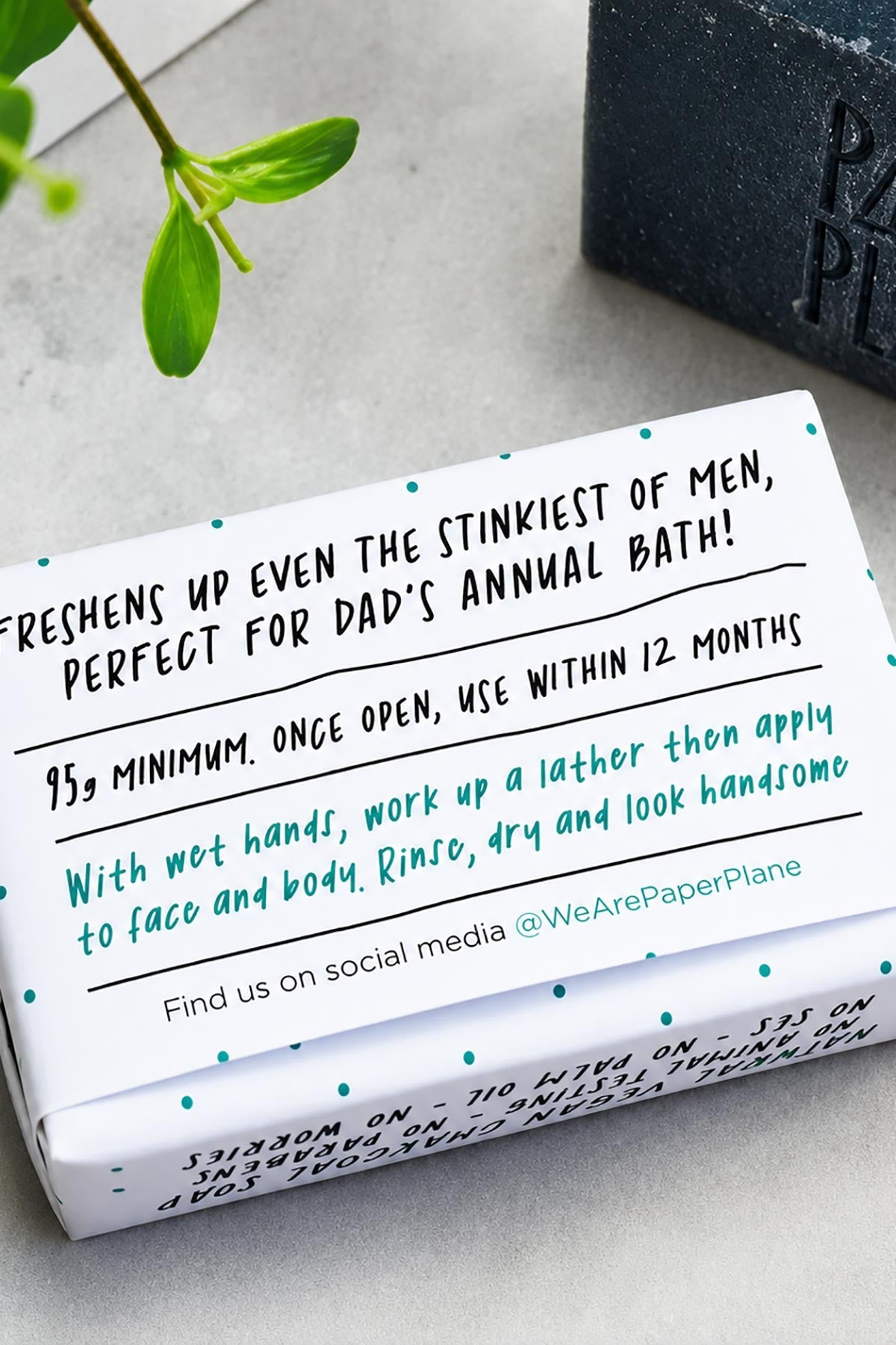 Emergency Dad Soap Bar with Charcoal, Rosemary and Lime — Urban Wild