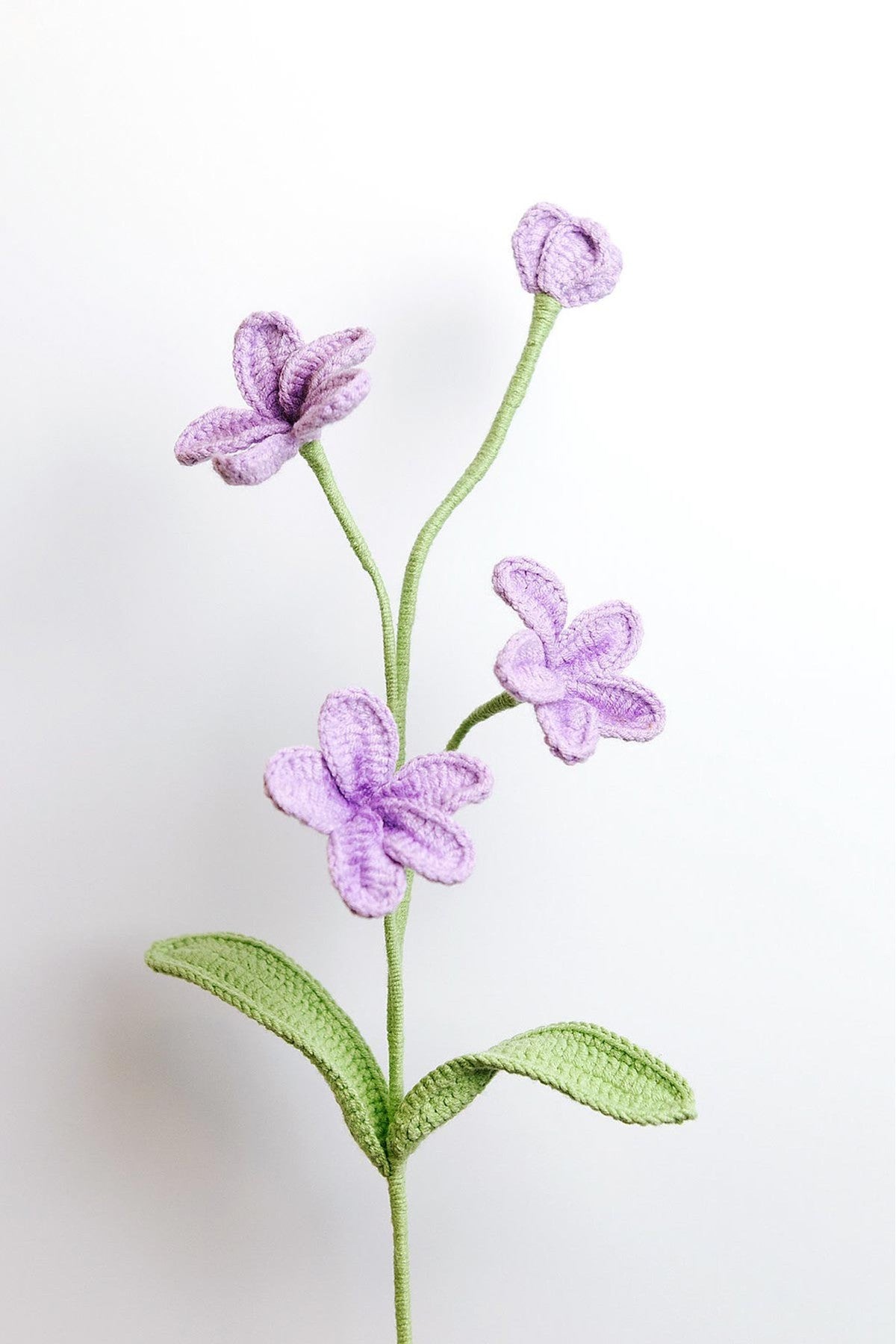 Handmade Crochet Frangipani Flower Stem — Urban Wild