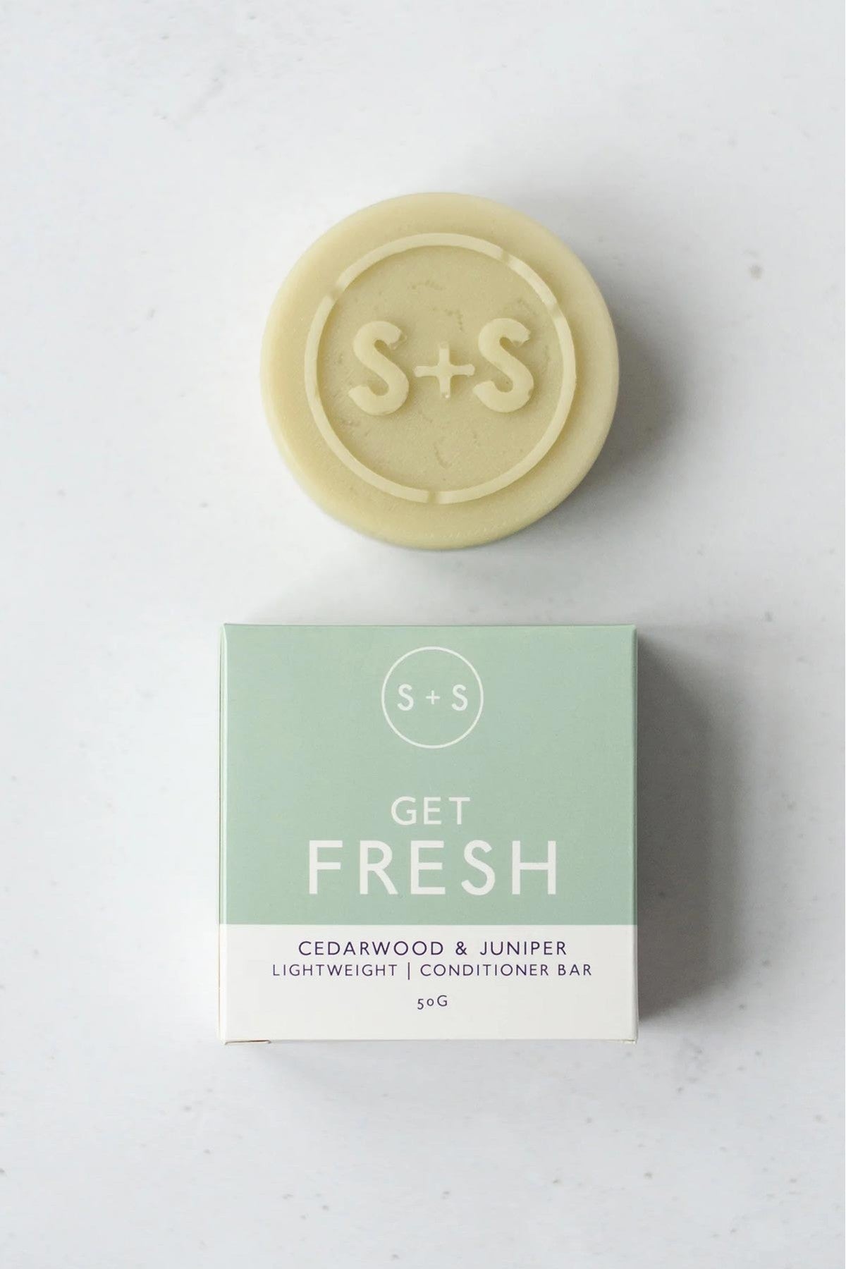 Get Fresh cedar and juniper solid conditioner bar for fine hair by Salt + Steam — Urban Wild