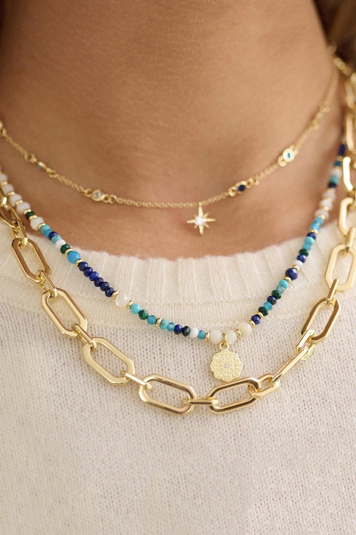Midas Gold Chunky Chain Statement Necklace — Urban Wild
