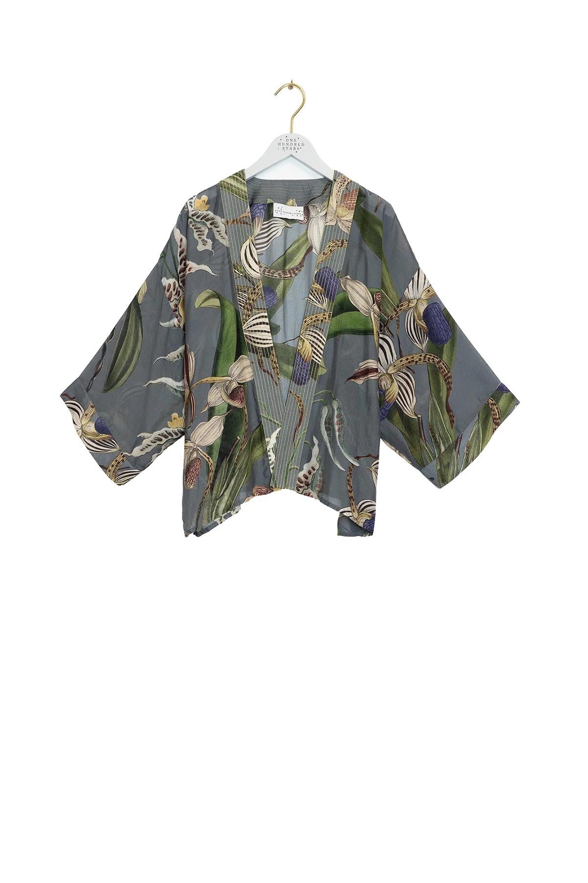 Orchid Grey Kimono — Urban Wild