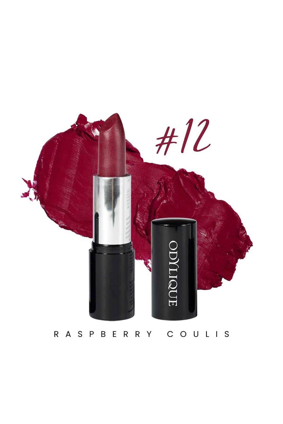 Organic Mineral Lipstick #12 - Raspberry Coulis — Urban Wild
