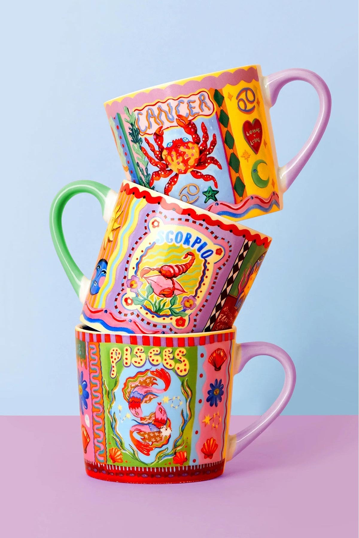 Scorpio Zodiac Hand Painted Design Mug — Urban Wild