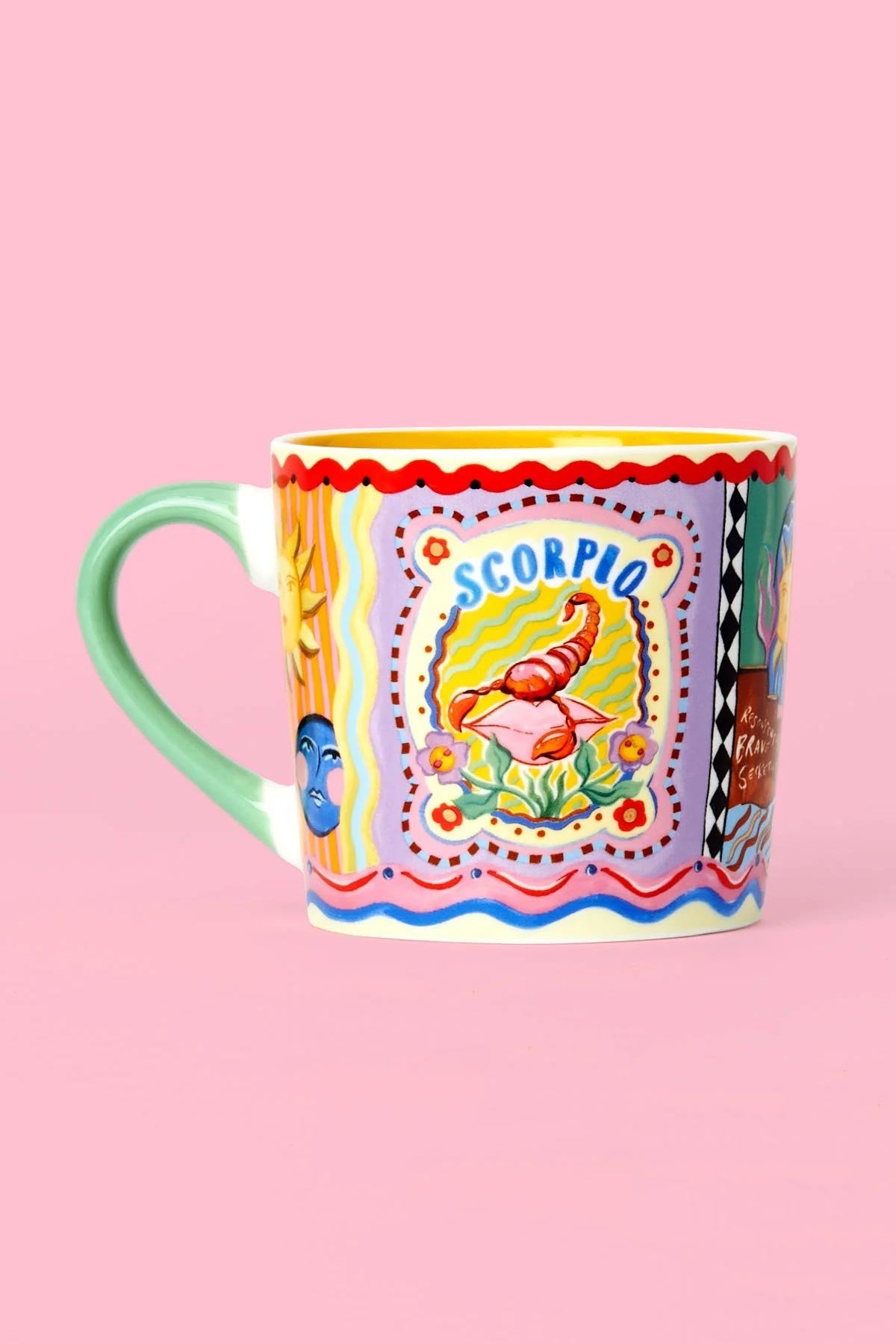 Scorpio Zodiac Hand Painted Design Mug — Urban Wild