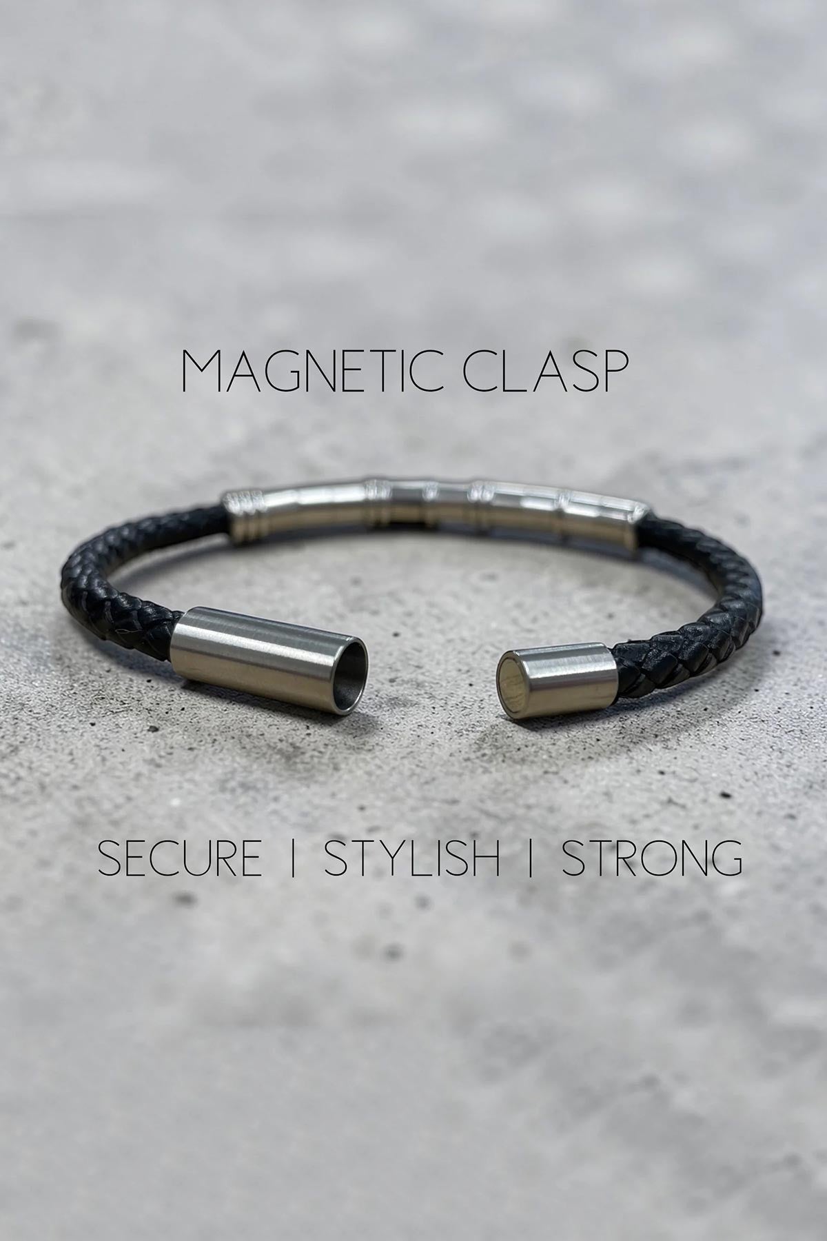Soulmate Morse Code Leather Message Bracelet — Urban Wild