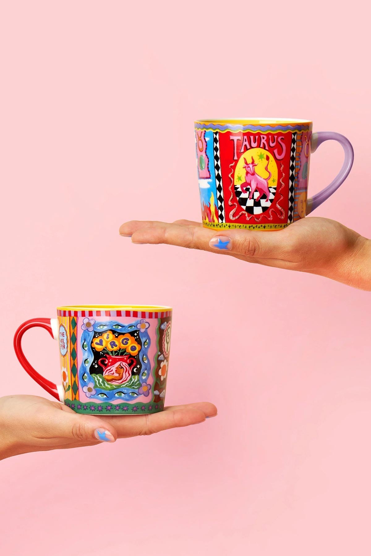 Taurus Zodiac Hand Painted Design Mug — Urban Wild