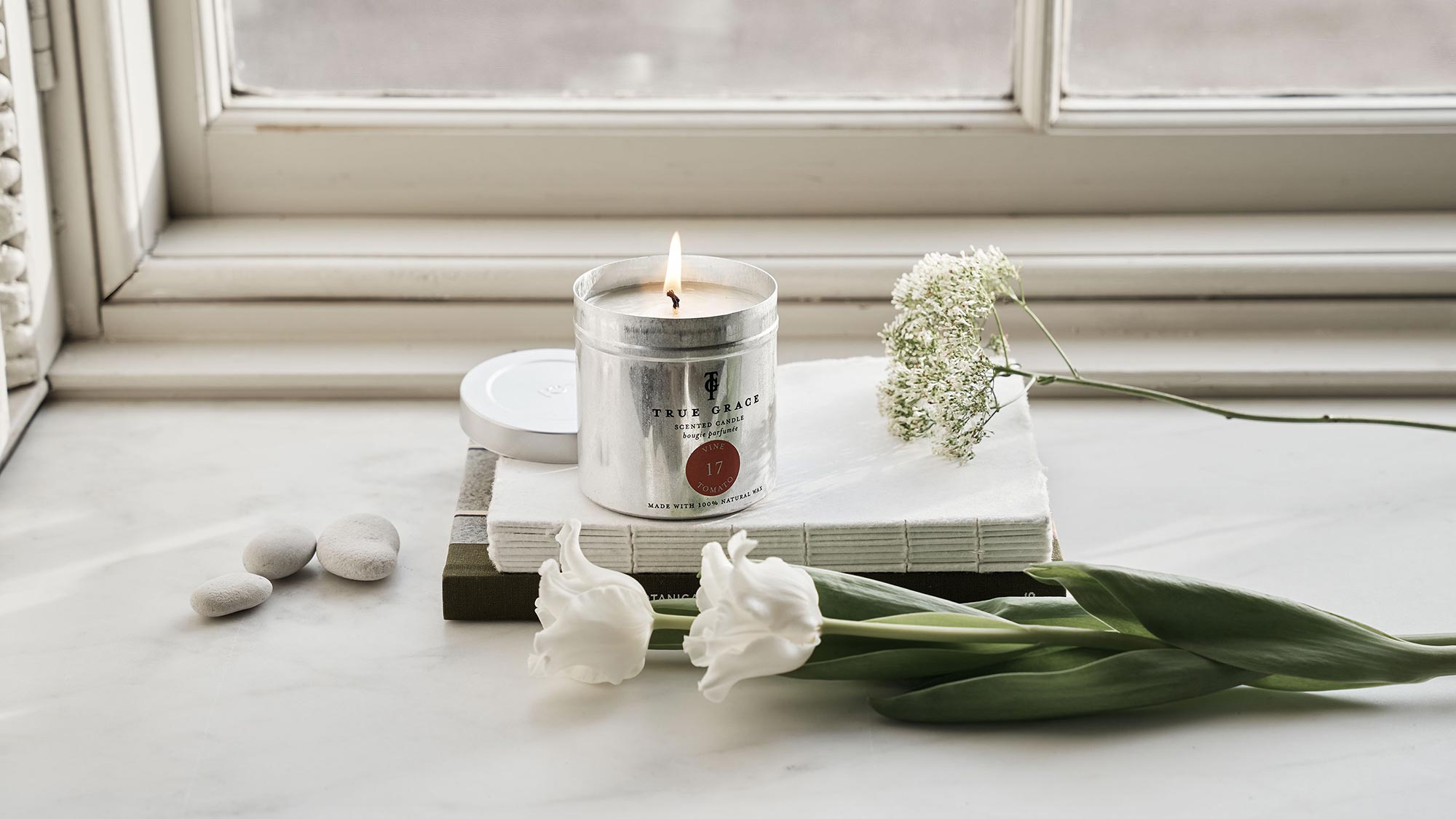True Grace natural candles styled in a calm interior for everyday home fragrance at Urban Wild