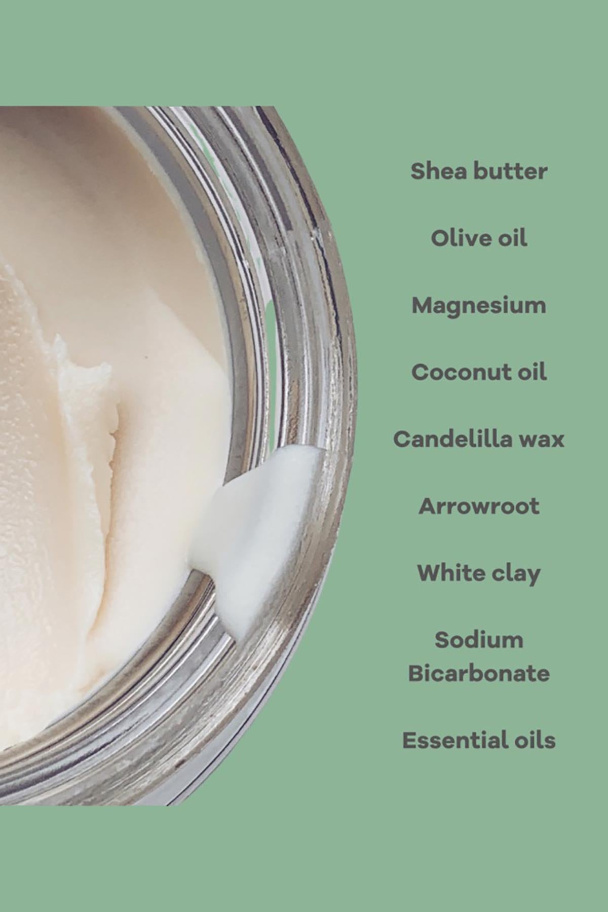 The Natural Deodorant Co. Active Deodorant Balm Coriander & Lime
