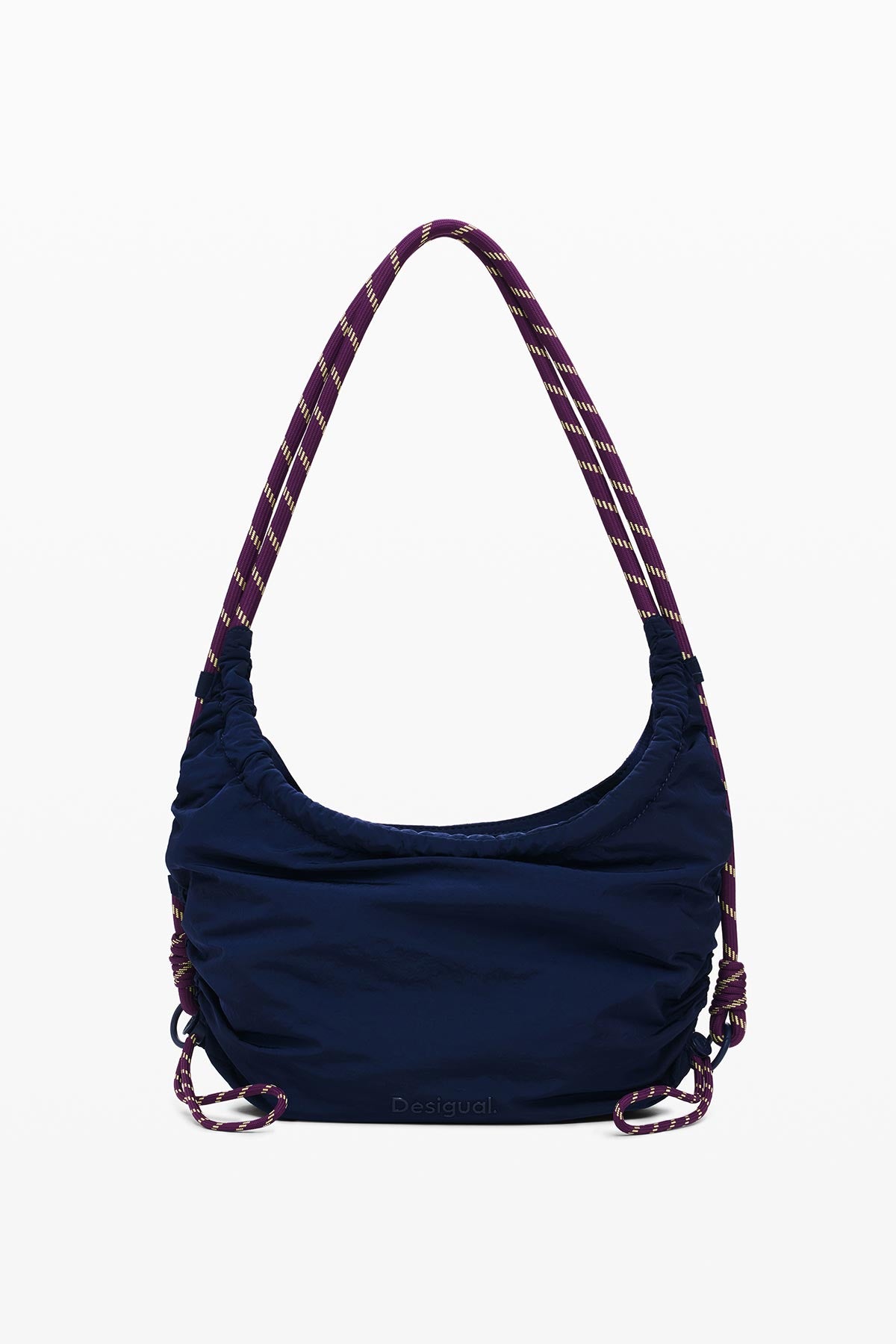 Desigual Adjustable Shopper Bag In Blue