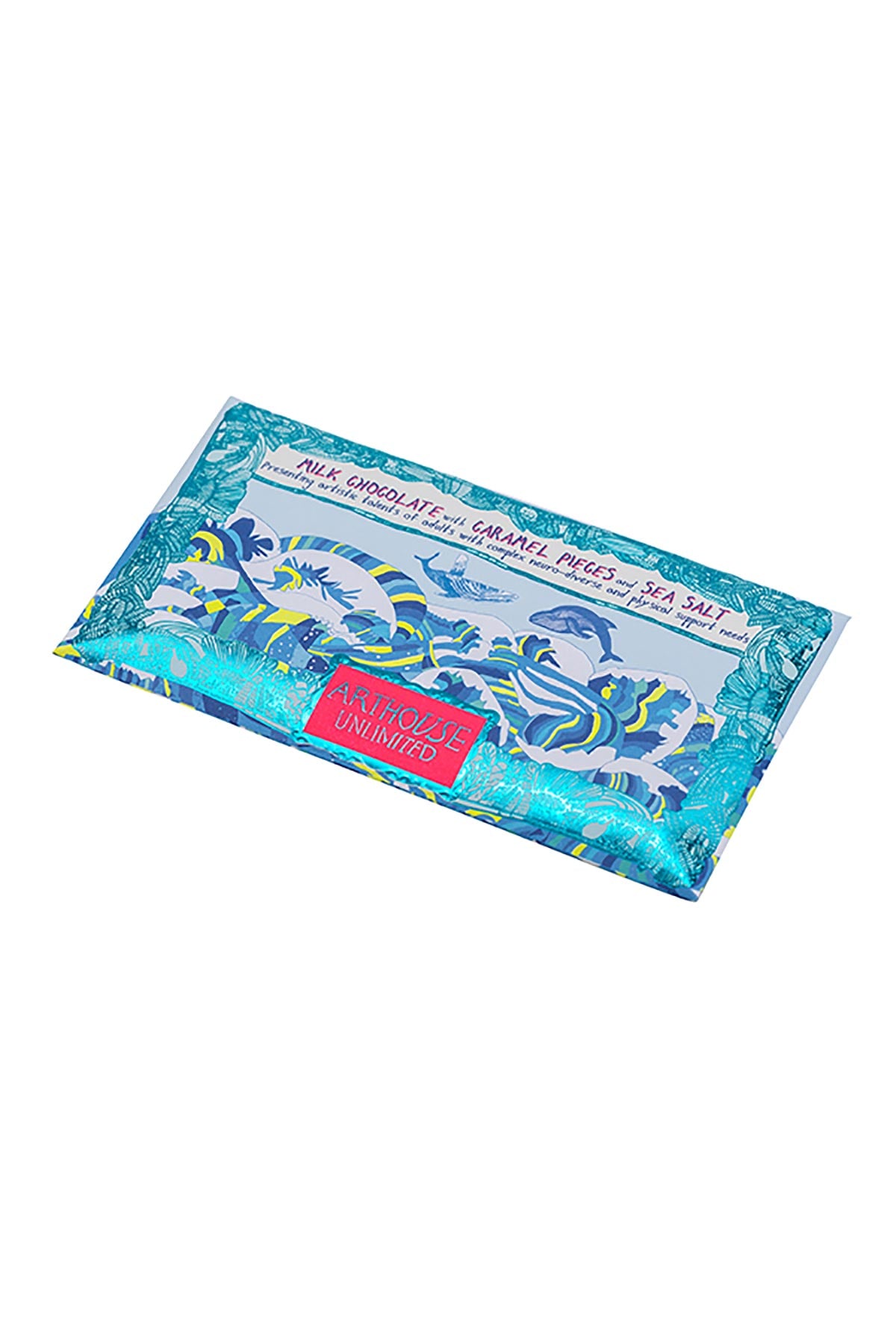 Arthouse Unlimited Swim With Whales Milk Chocolate With Caramel And Sea Salt