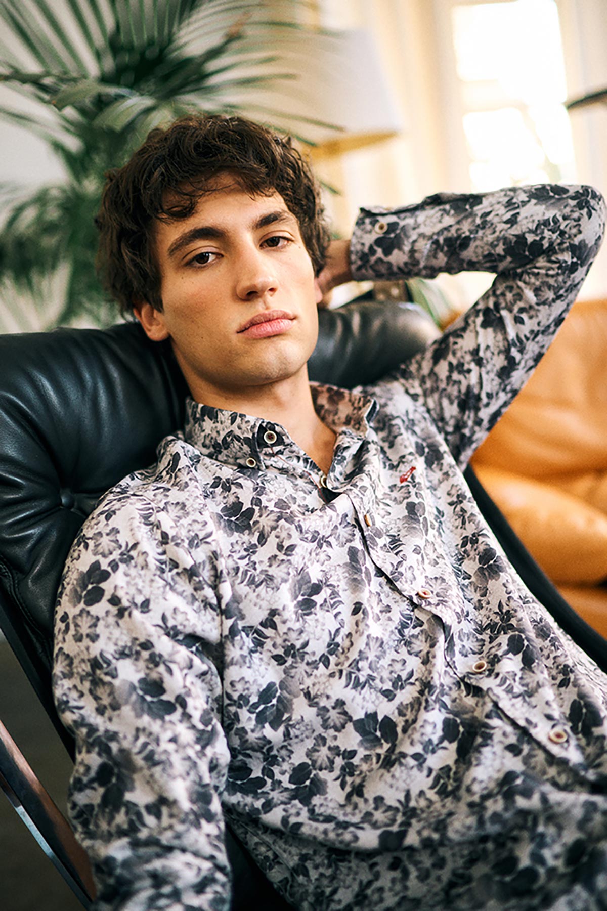 Dario Beltran Soul Foncea Long Sleeve Viscose Shirt
