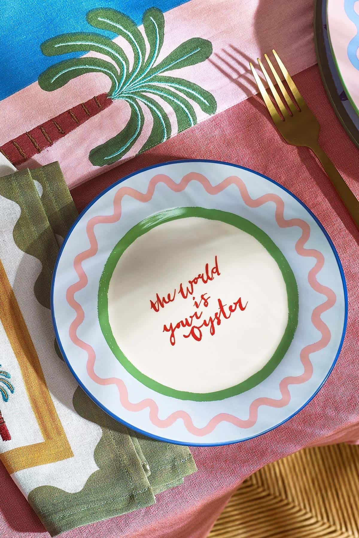 Eleanor Bowmer Electric Coast Oyster Side Plate
