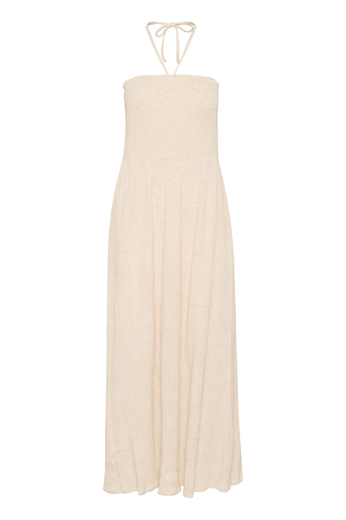 Kaffe KAgitte Dress In Feather Gray Melange