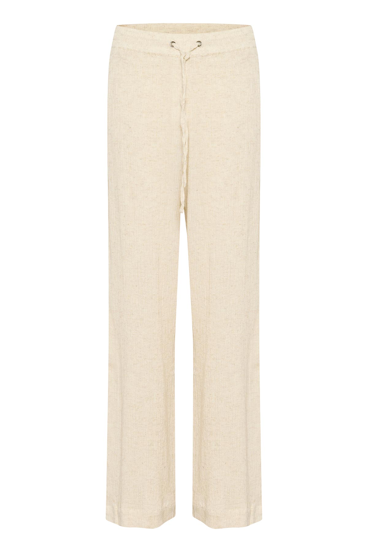 Kaffe KAgitte Pants In Feather Gray Melange