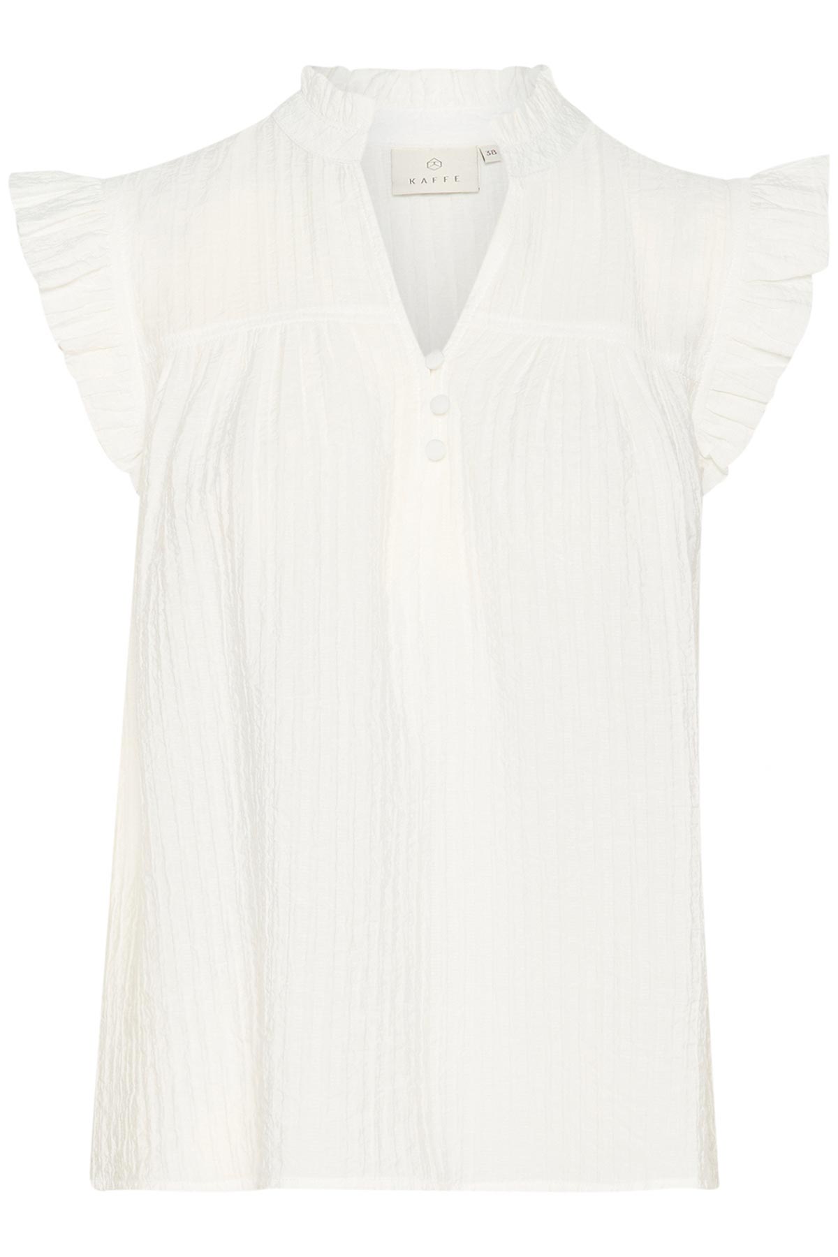 Kaffe KAliany Blouse In Chalk