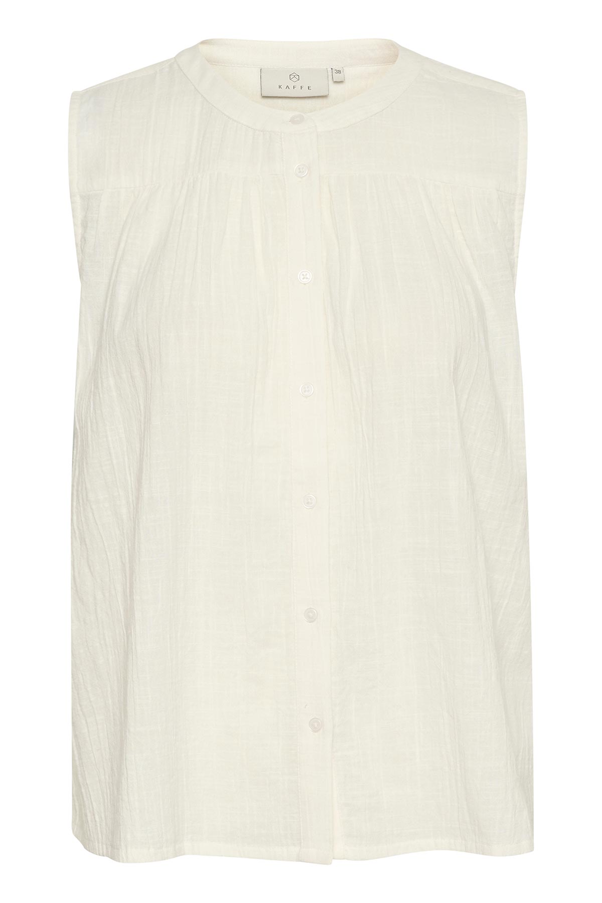 Kaffe KApauline Top In Chalk