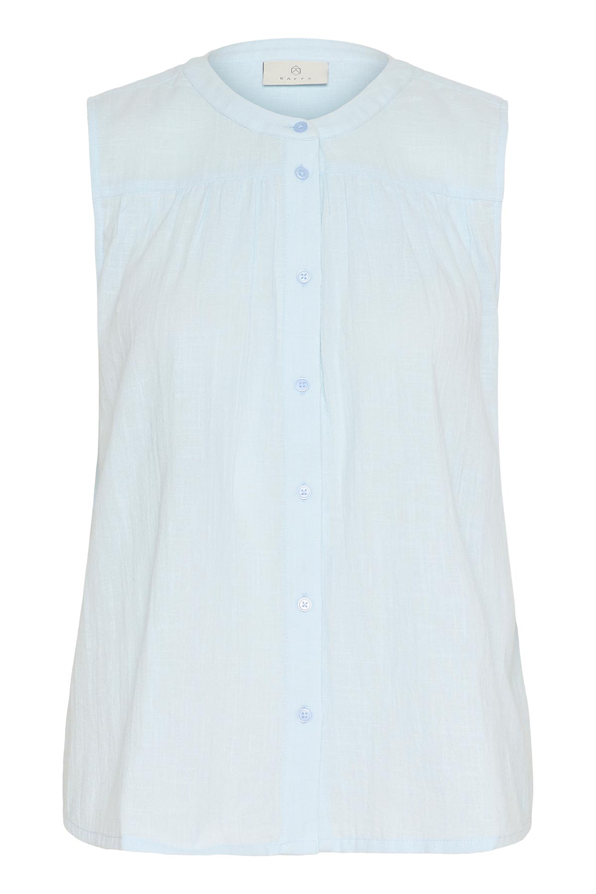 Kaffe KApauline Top In Nantucket Breeze