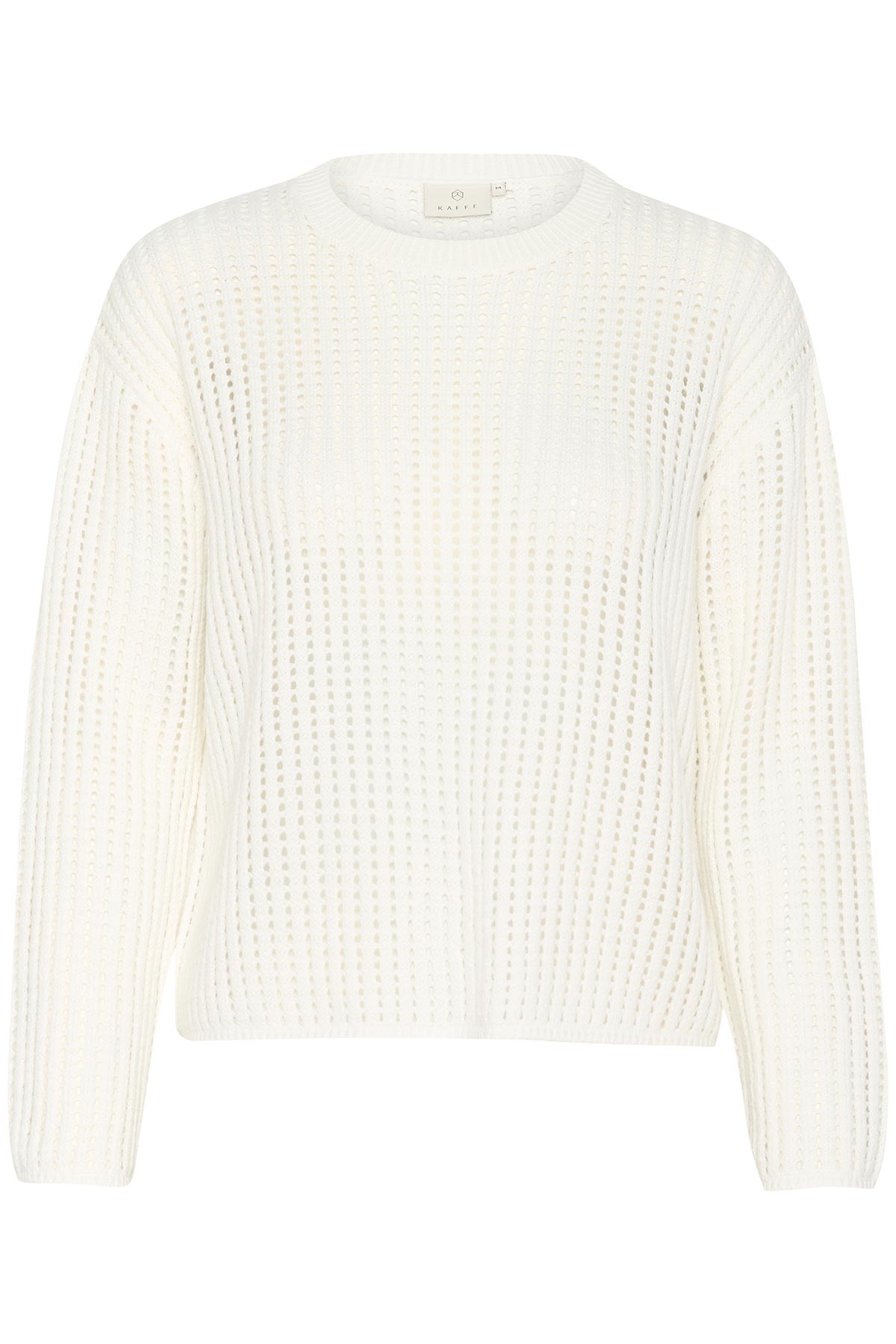 Kaffe KAsolar Pullover In Chalk