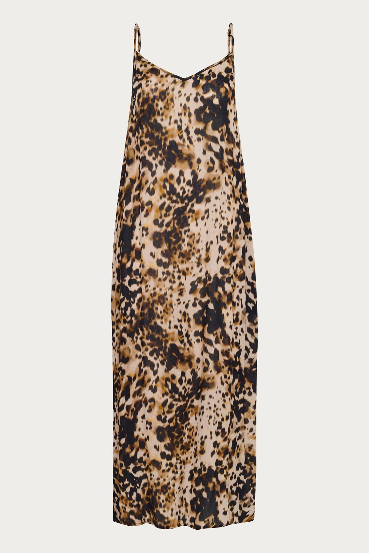 Kaffe KAthora Dress In Leopard Print