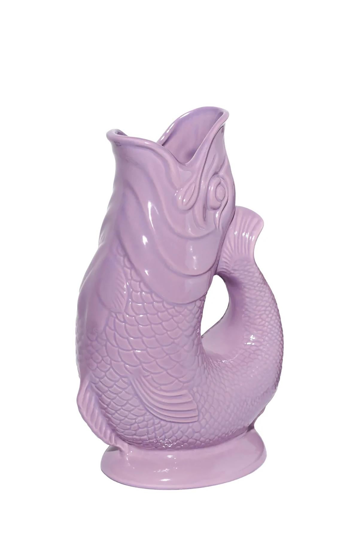 The Original Gluggle Jug Factory Lilac Original Gluggle Jug Pitcher Vase