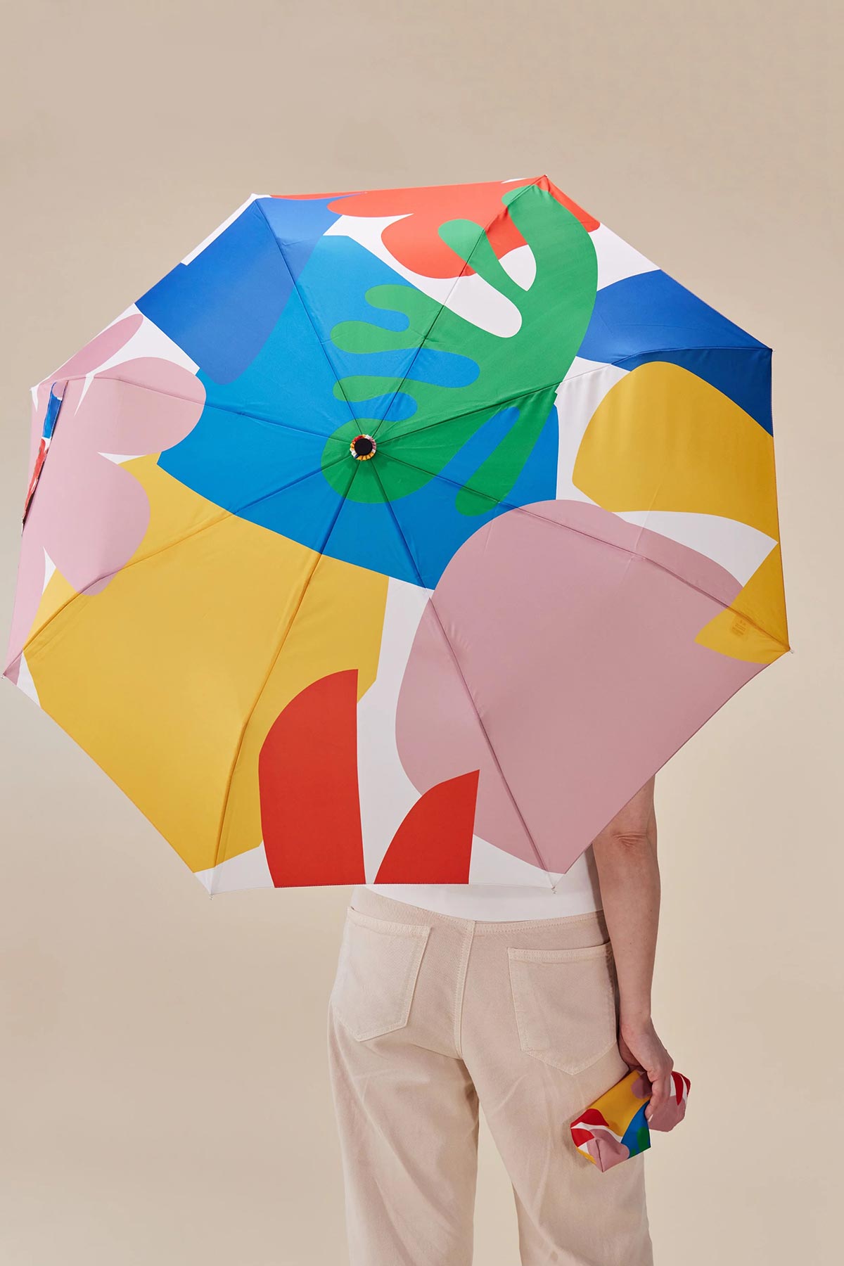 Original Duckhead Matisse Print Eco-Friendly Compact Duck Umbrella