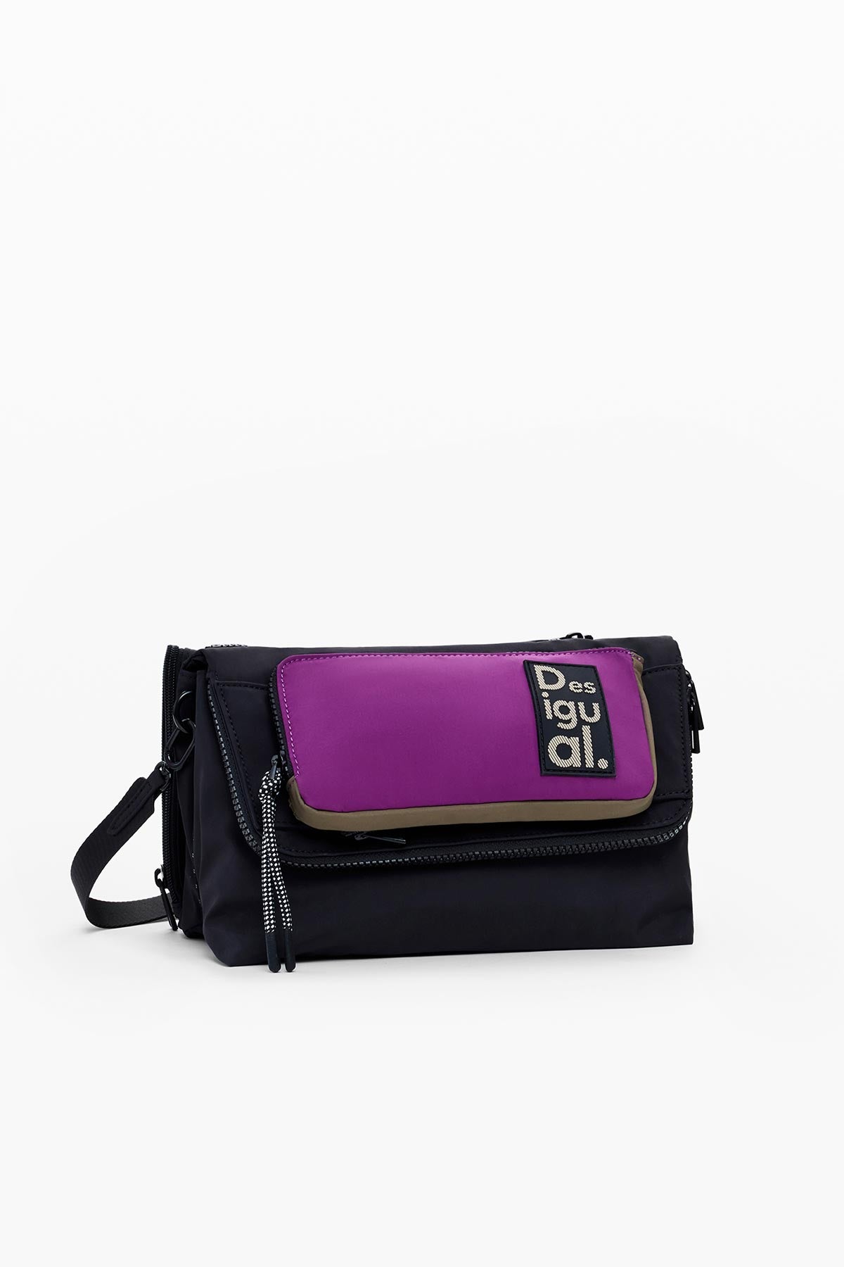 Desigual Modular Venice Bag In Purple