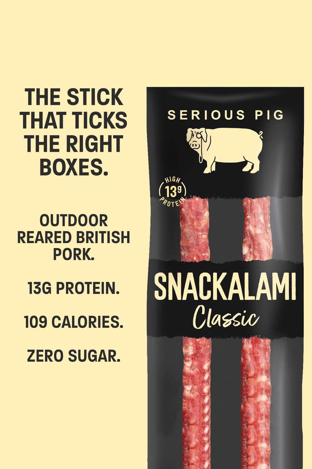 Serious Pig Snackalami Classic
