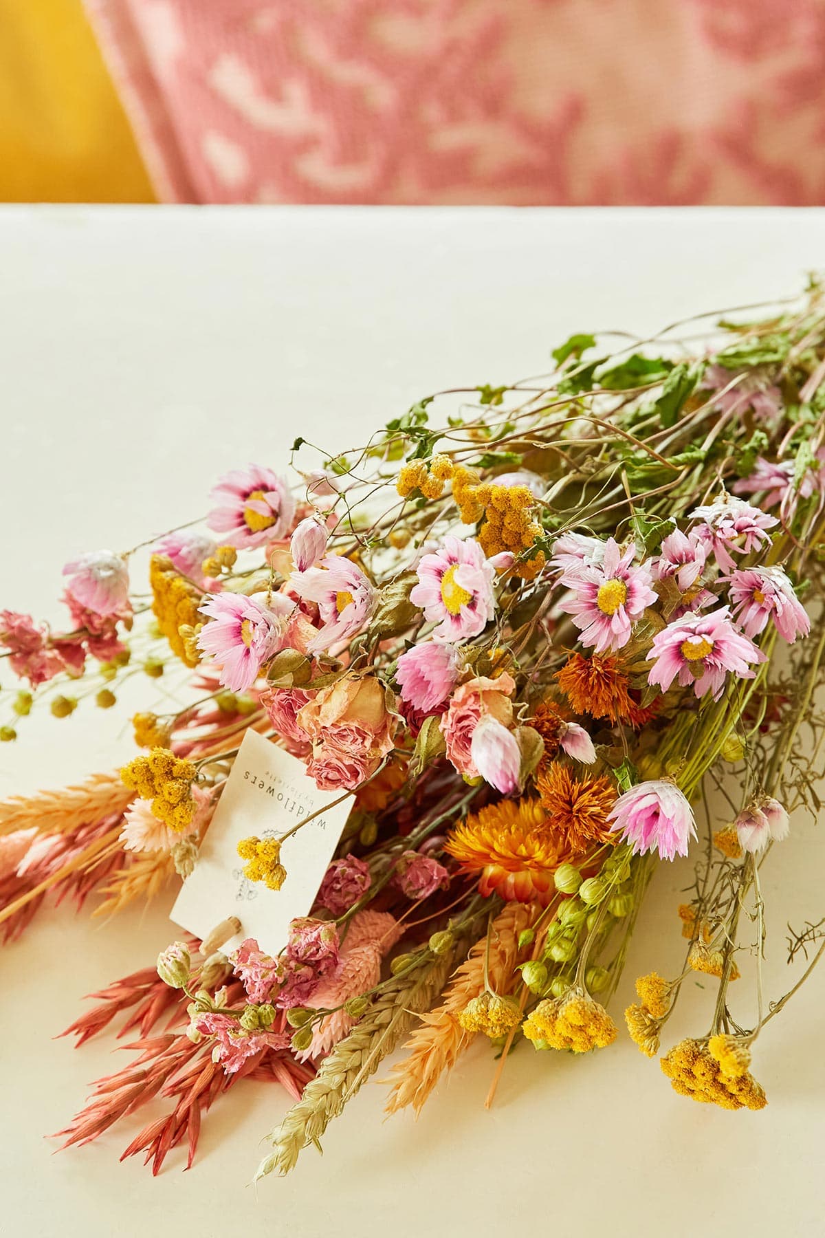 Wildflowers By Floriette Medium Sunny Delight Dried Flowers Field Bouquet