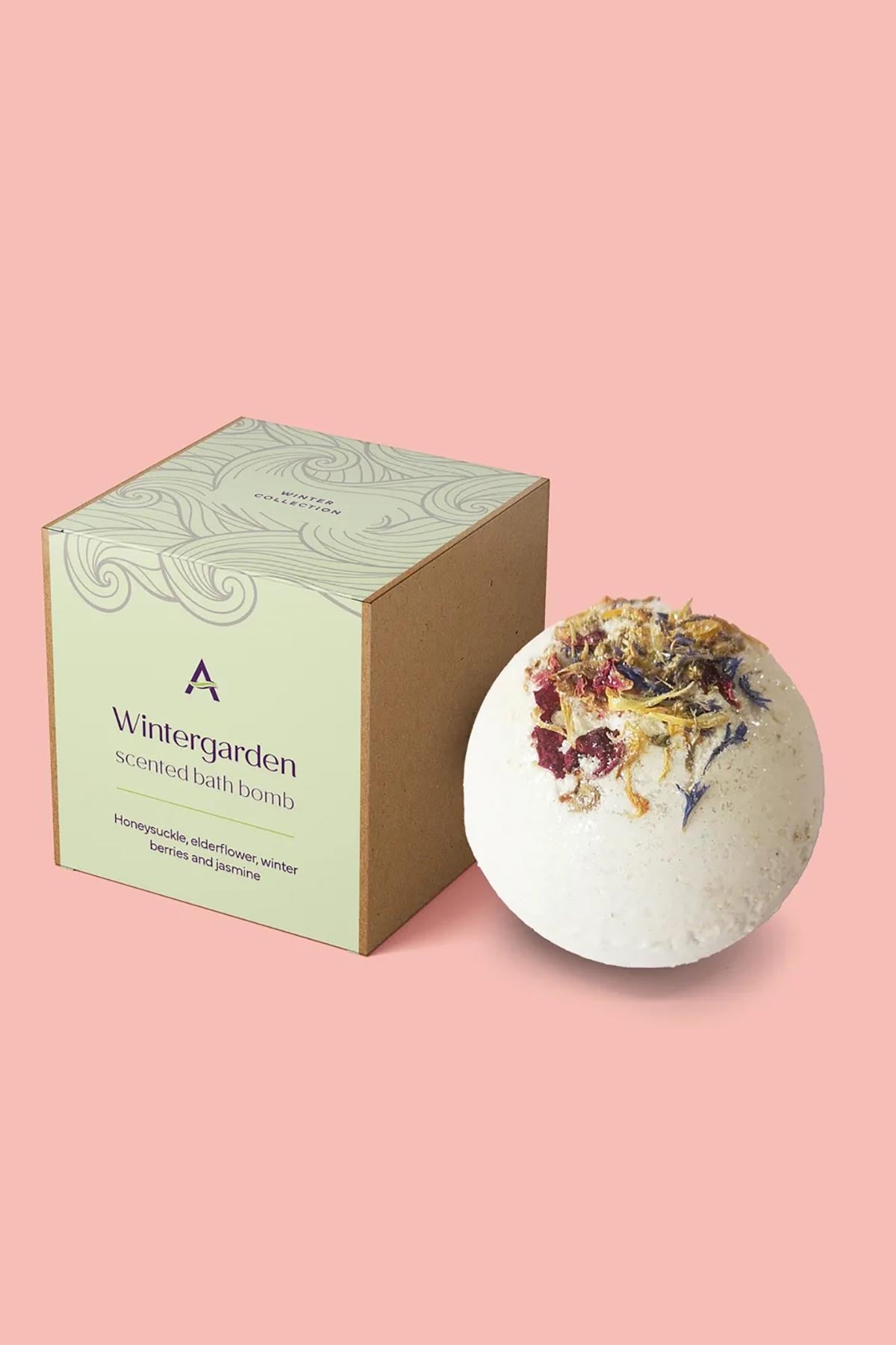 Ascent elderflower and berry bath bomb