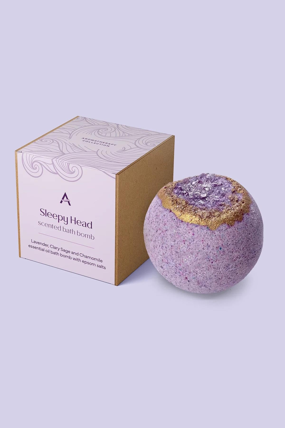 Ascent lavender and chamomile bath bomb