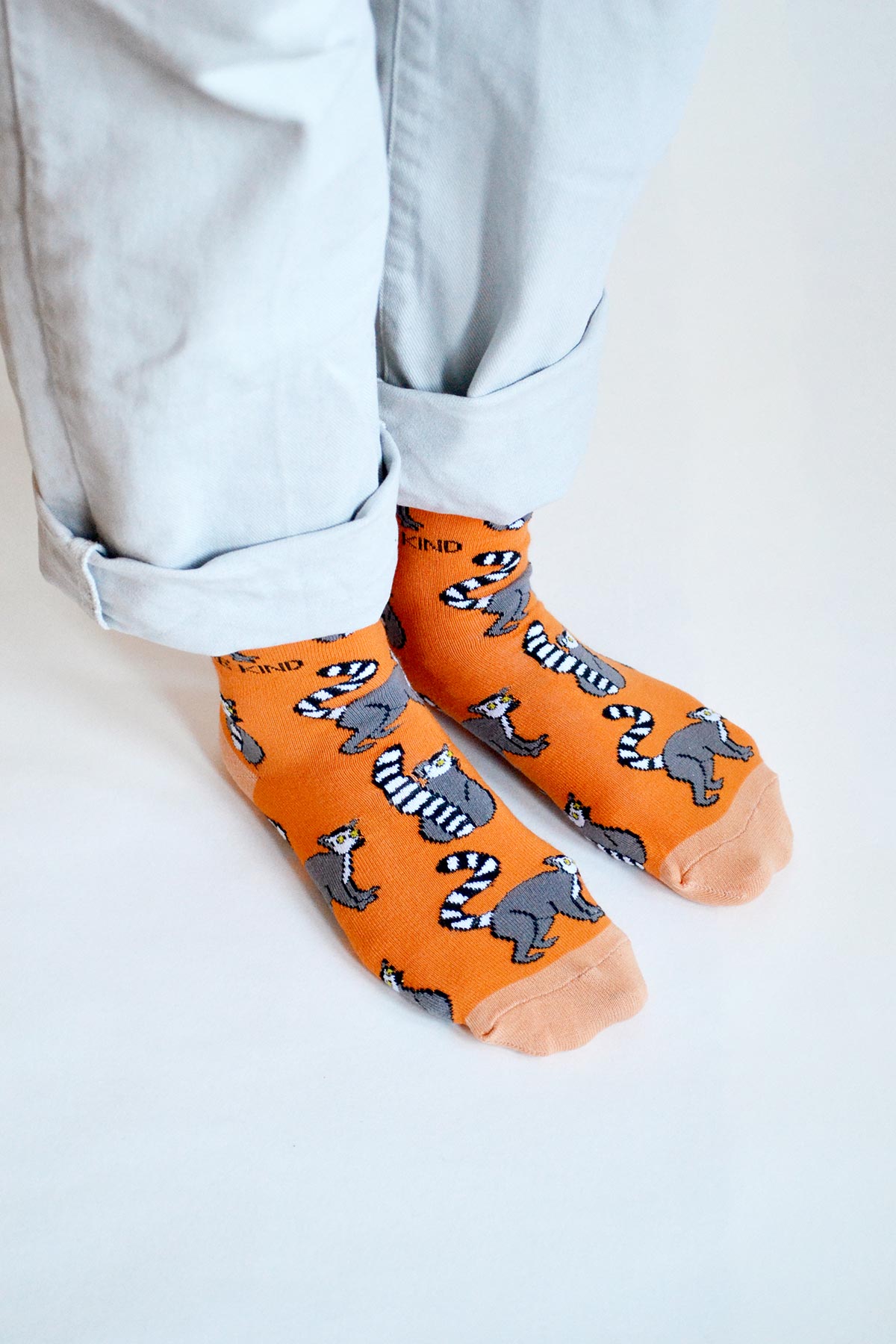 Eco bamboo lemur socks by Bare Kind
