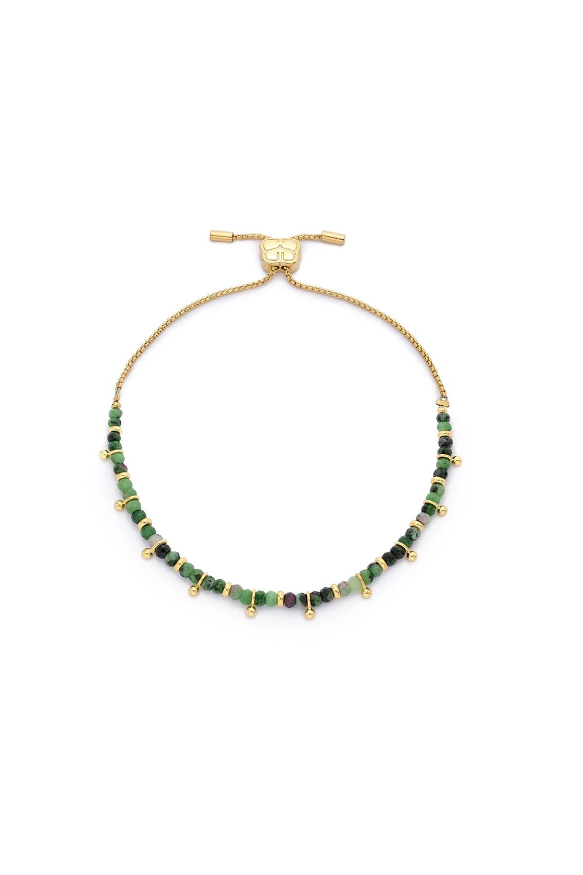 Boho Betty Harmony ruby zoisite gemstone bracelet