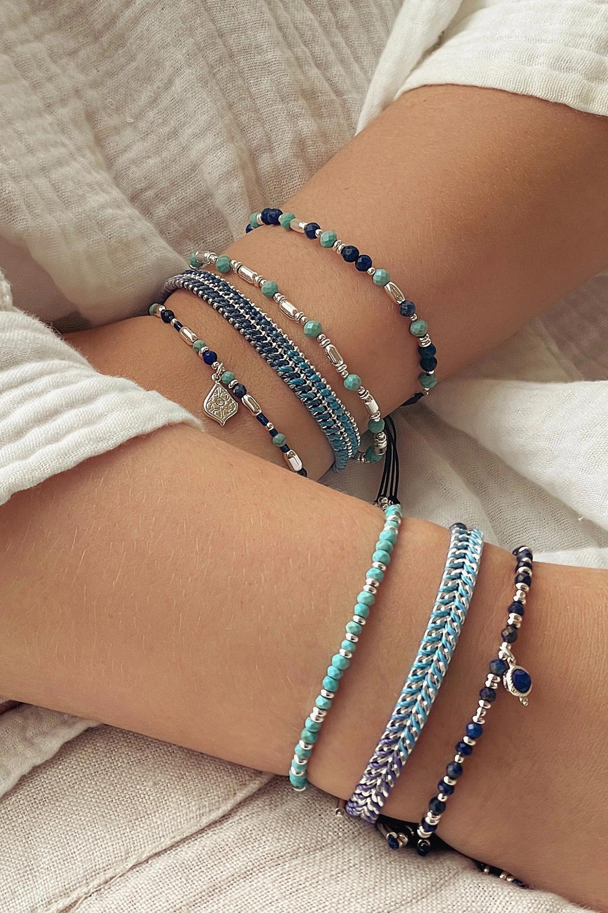 Boho Betty Iztac silver bracelet