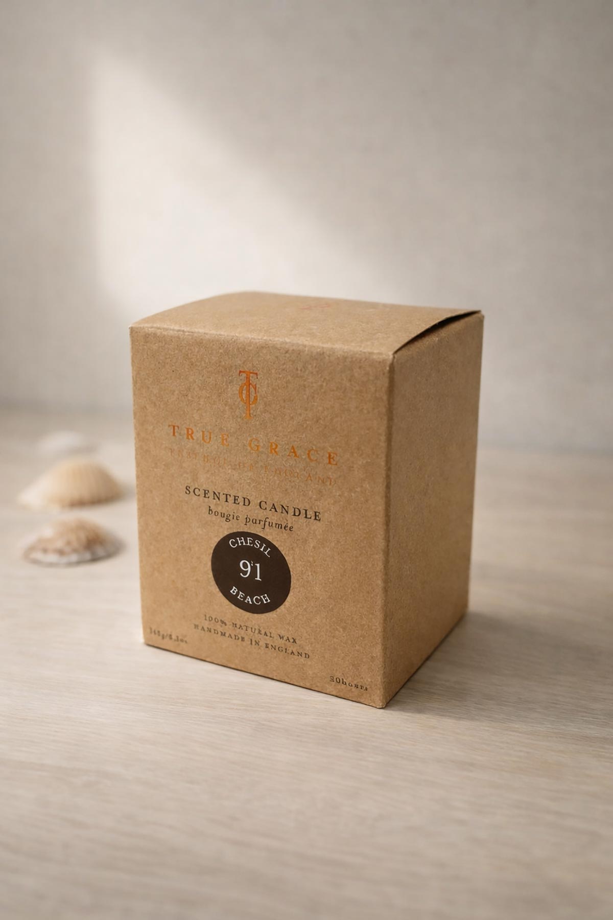 Chesil 20cl candle with fresh coastal scent in glass jar Urban Wild