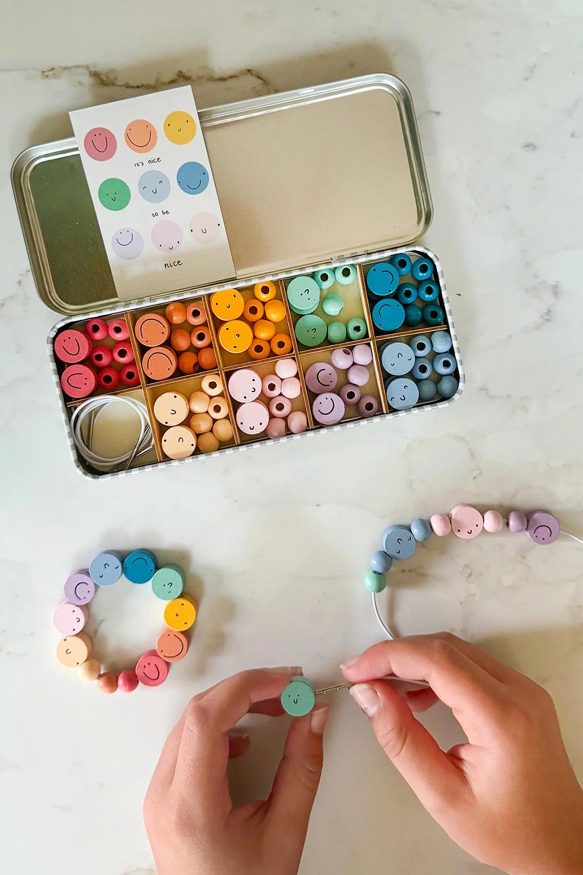 Cotton Twist It’s Nice To Be Nice beading kit