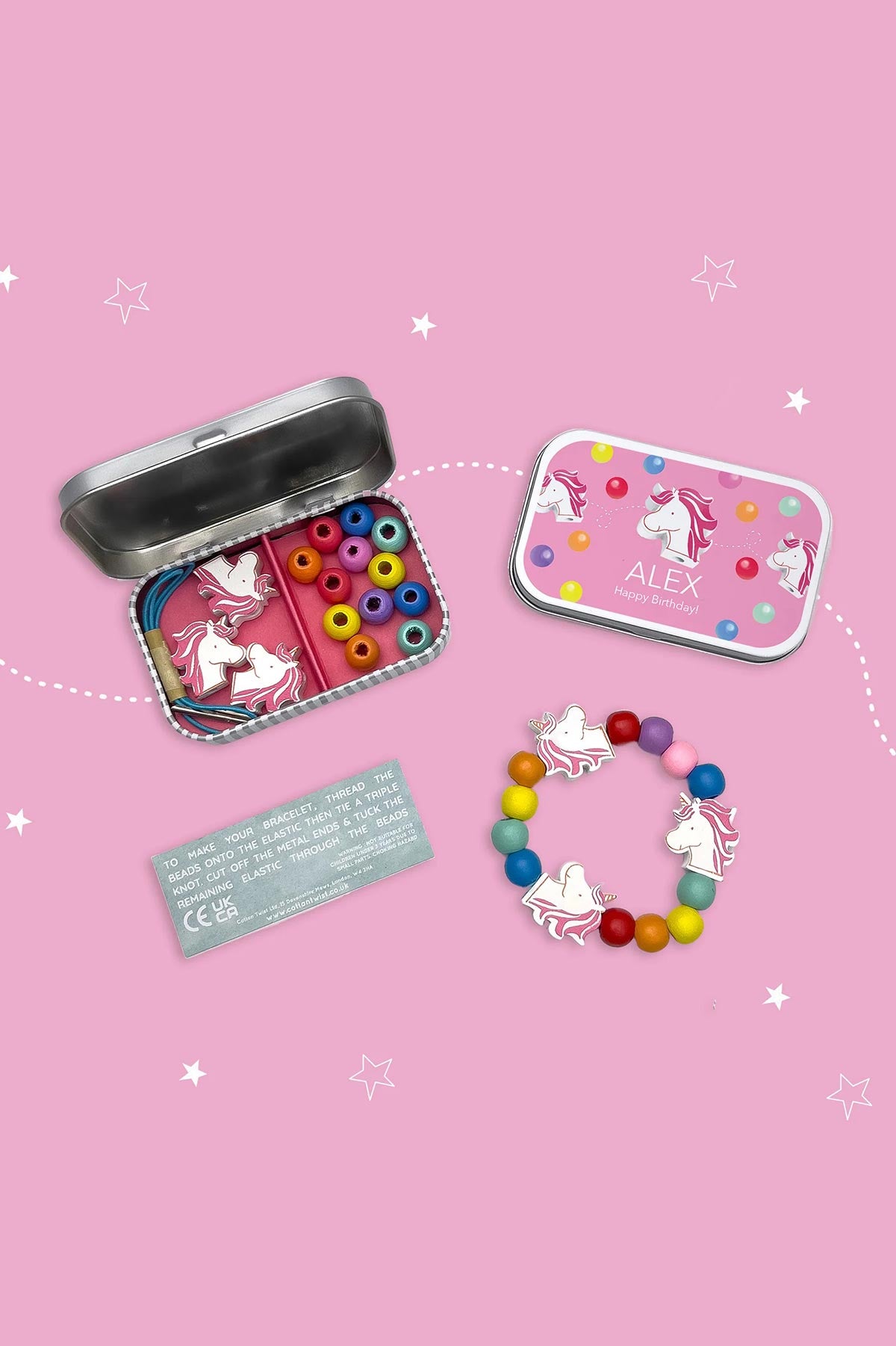 Cotton Twist Unicorn Bracelet Gift Kit