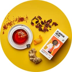 Selection of artisan drinks and infusions from Urban Wild — teas, coffees and botanical beverages
