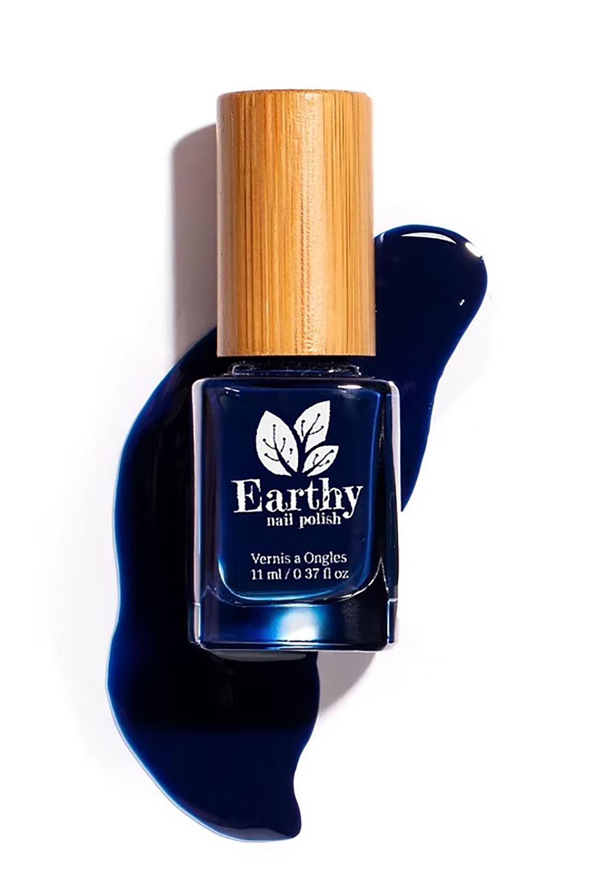 Earthy Celestial Blue Nail Polish swatch light blue tone
