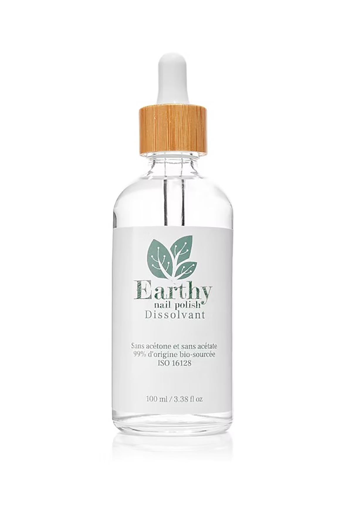 Earthy Nail Polish Remover bottle natural origin
