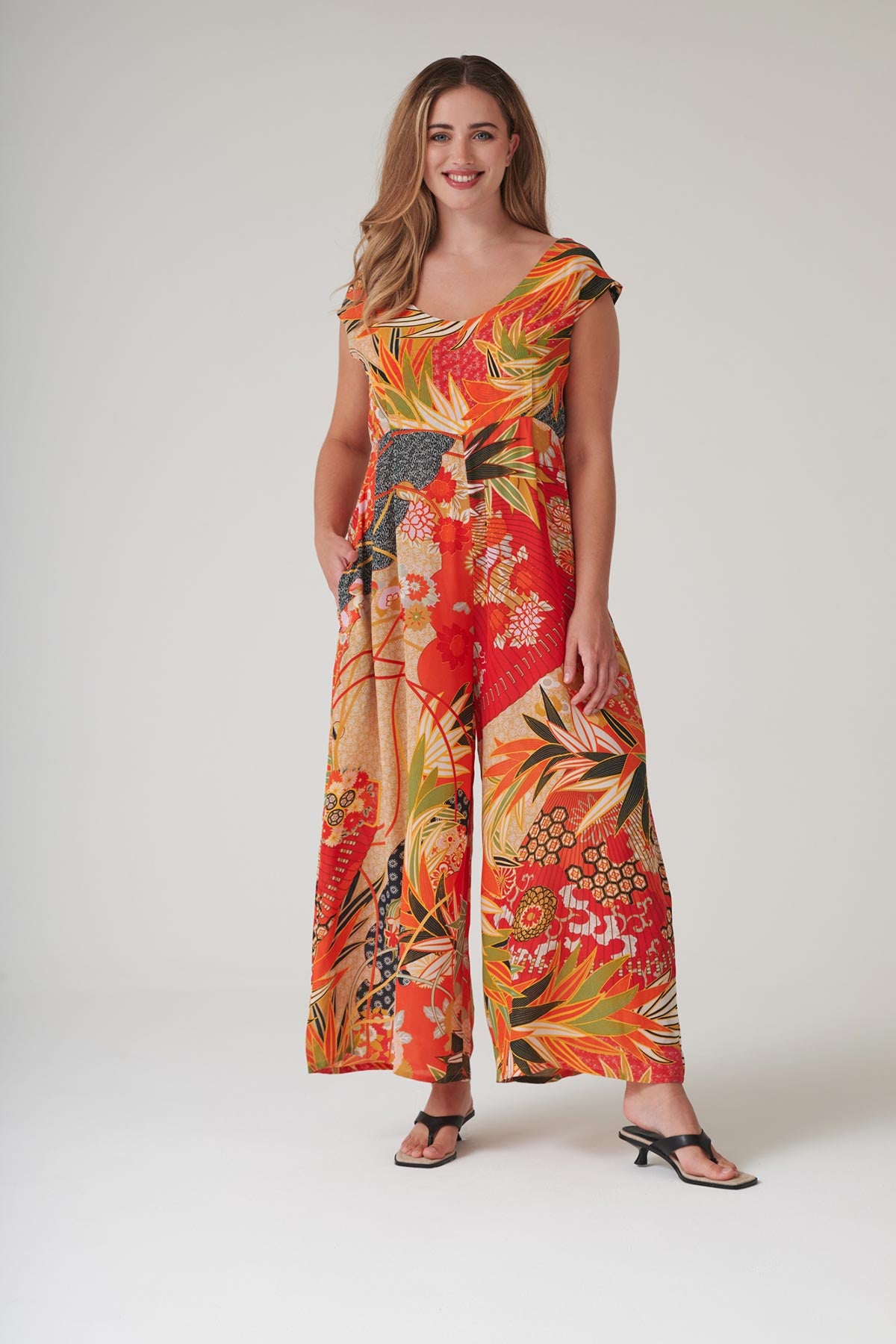 Contemporary British design statement jumpsuit