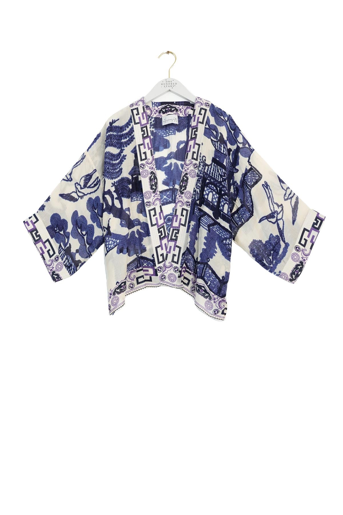 50% Lenzing Modal 50% Bemberg Cupro flowing kimono