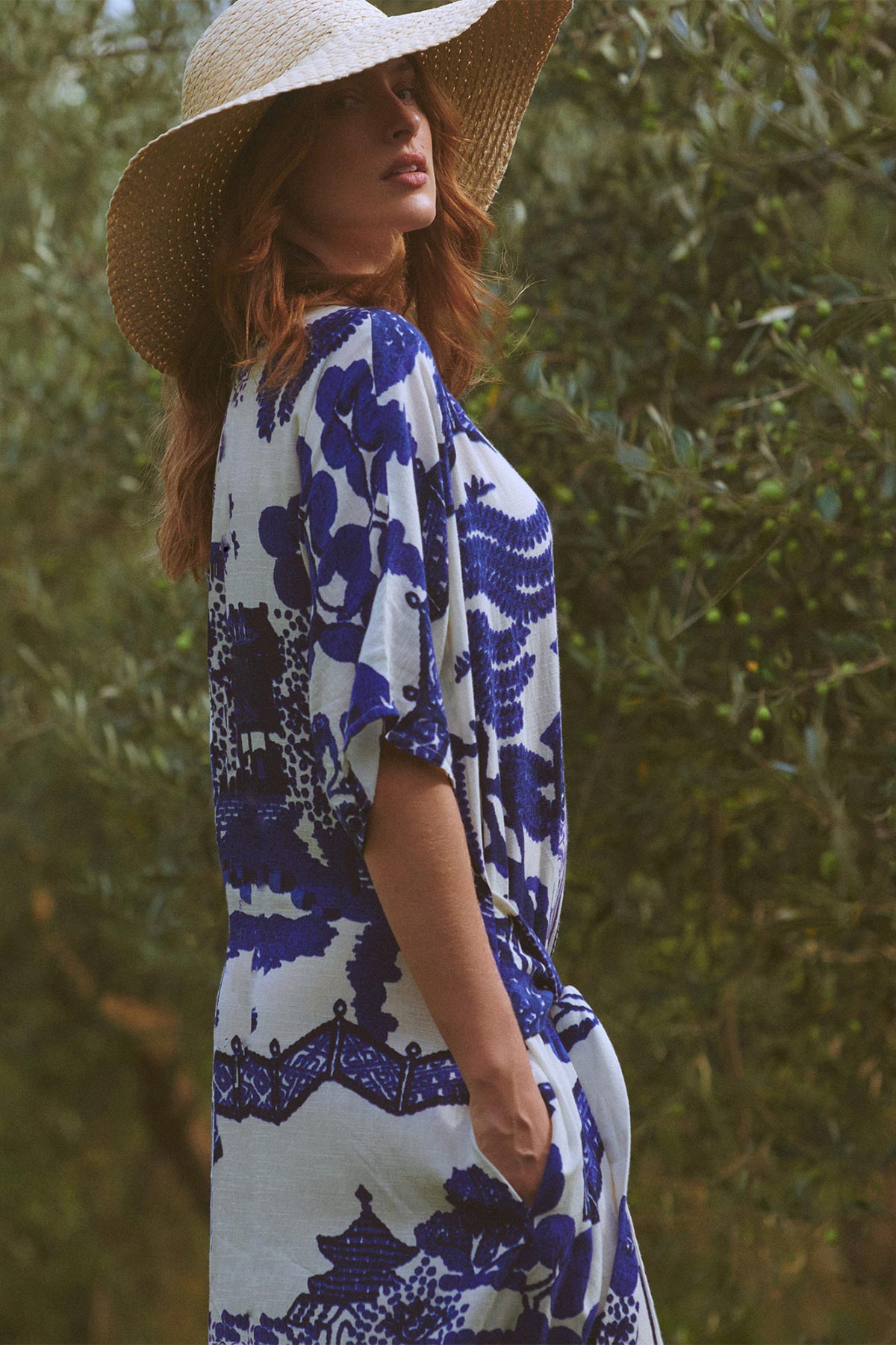Giant Willow Blue Obi Dress | One Hundred Stars at Urban Wild Giant Willow Blue Obi Dress | One Hundred Stars at Urban Wild