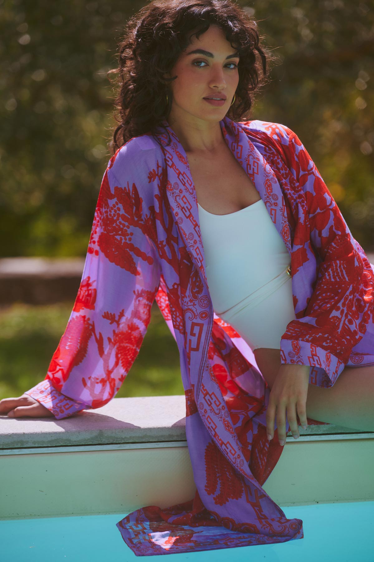 Giant Willow Violet gown by One Hundred Stars at Urban Wild