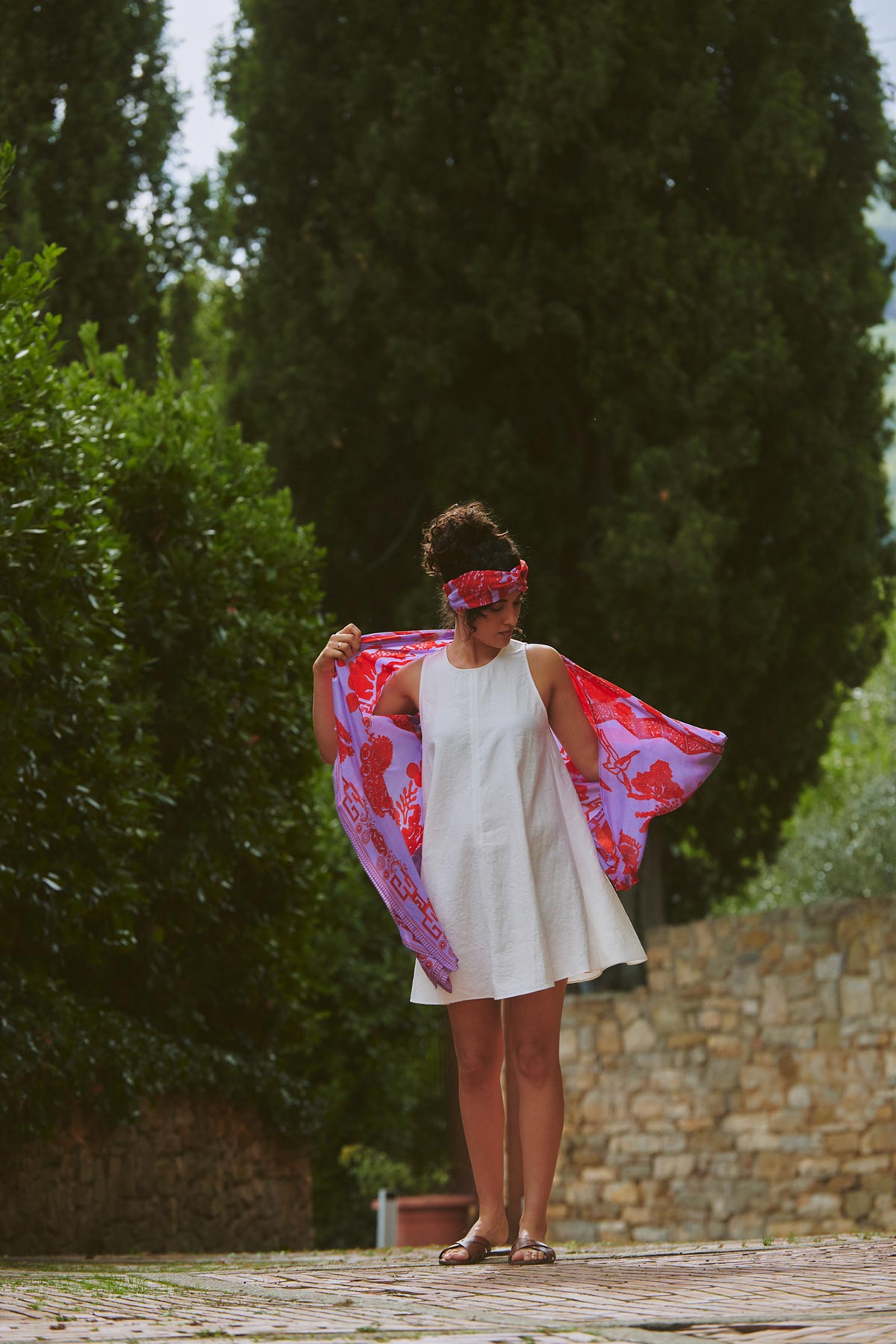 Elegant oversized willow layering piece made in India