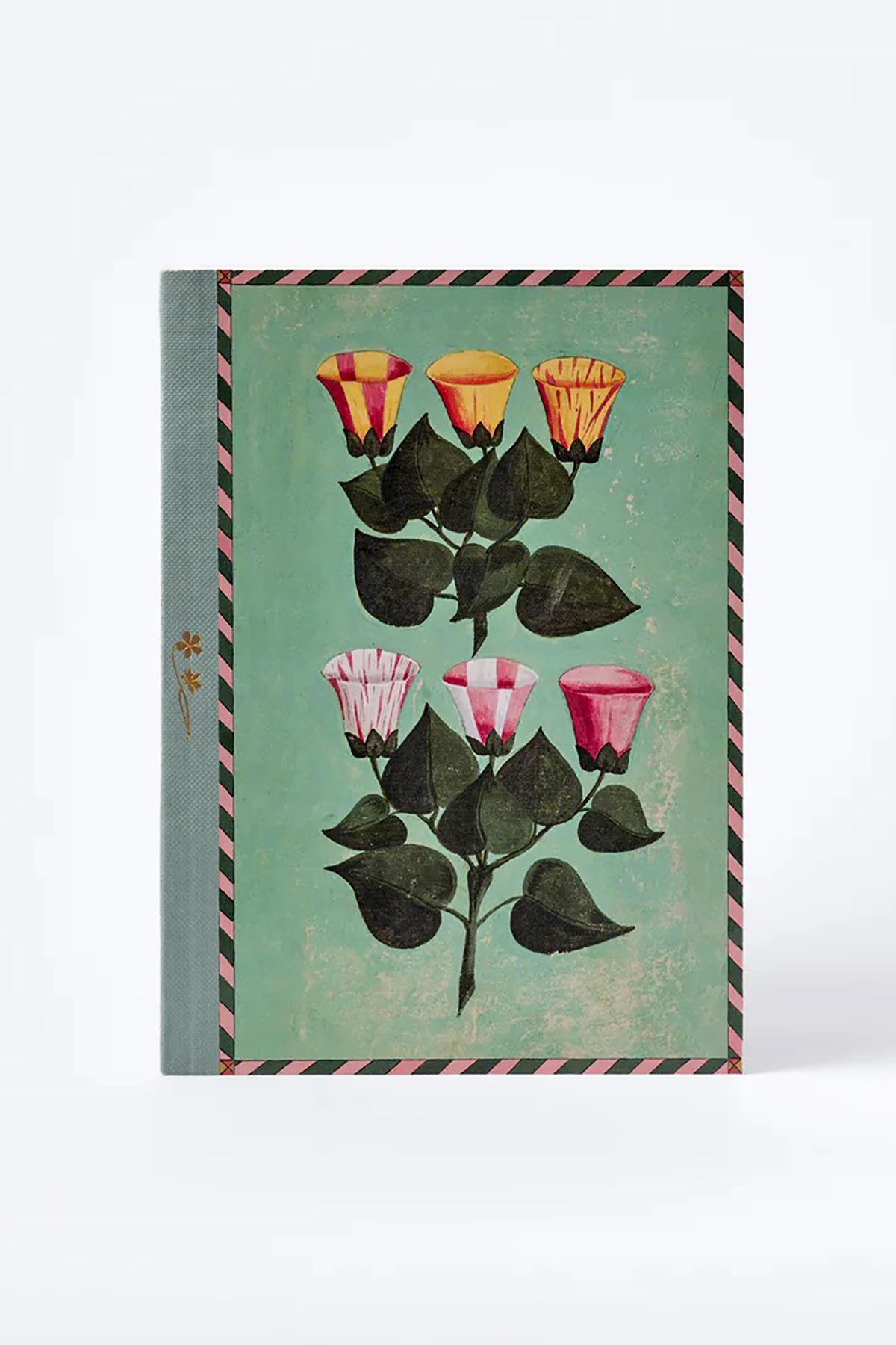 Colourful illustrated A5 journal