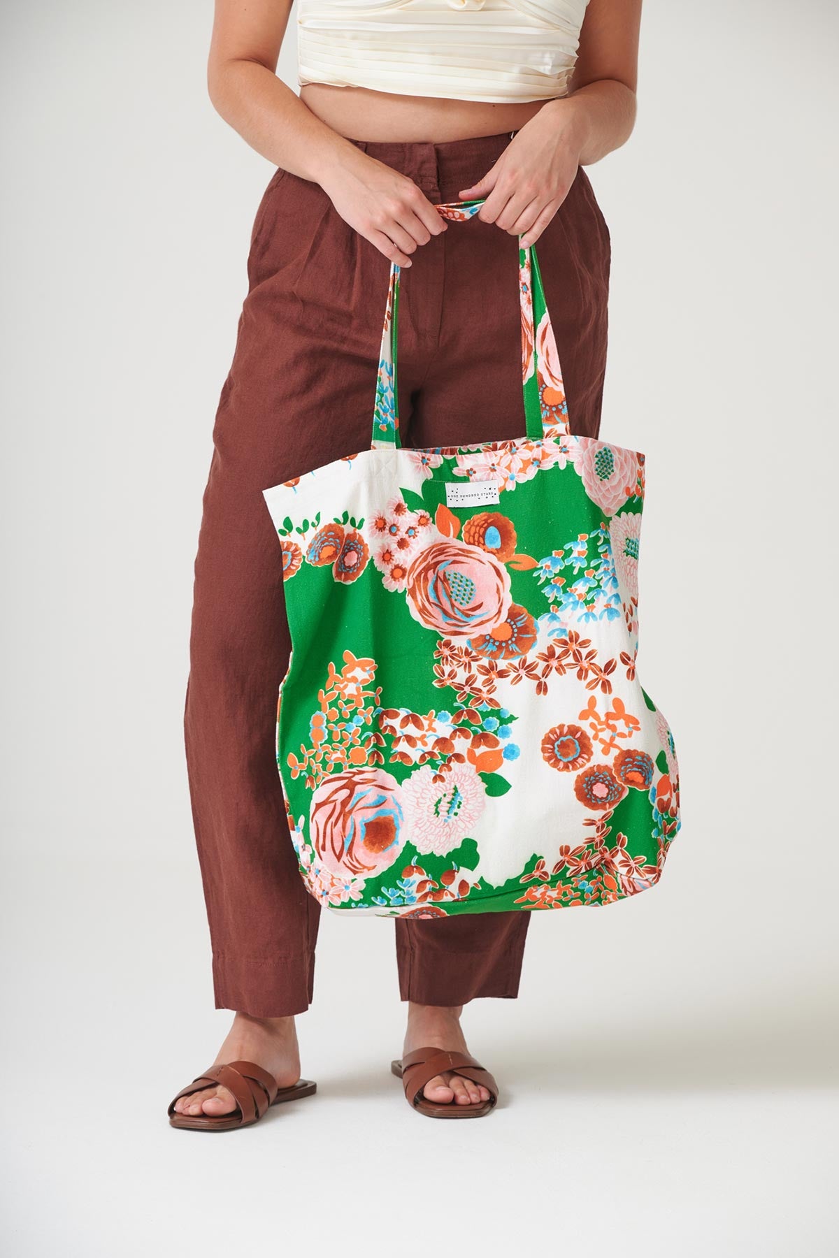 Contemporary British design cotton bag