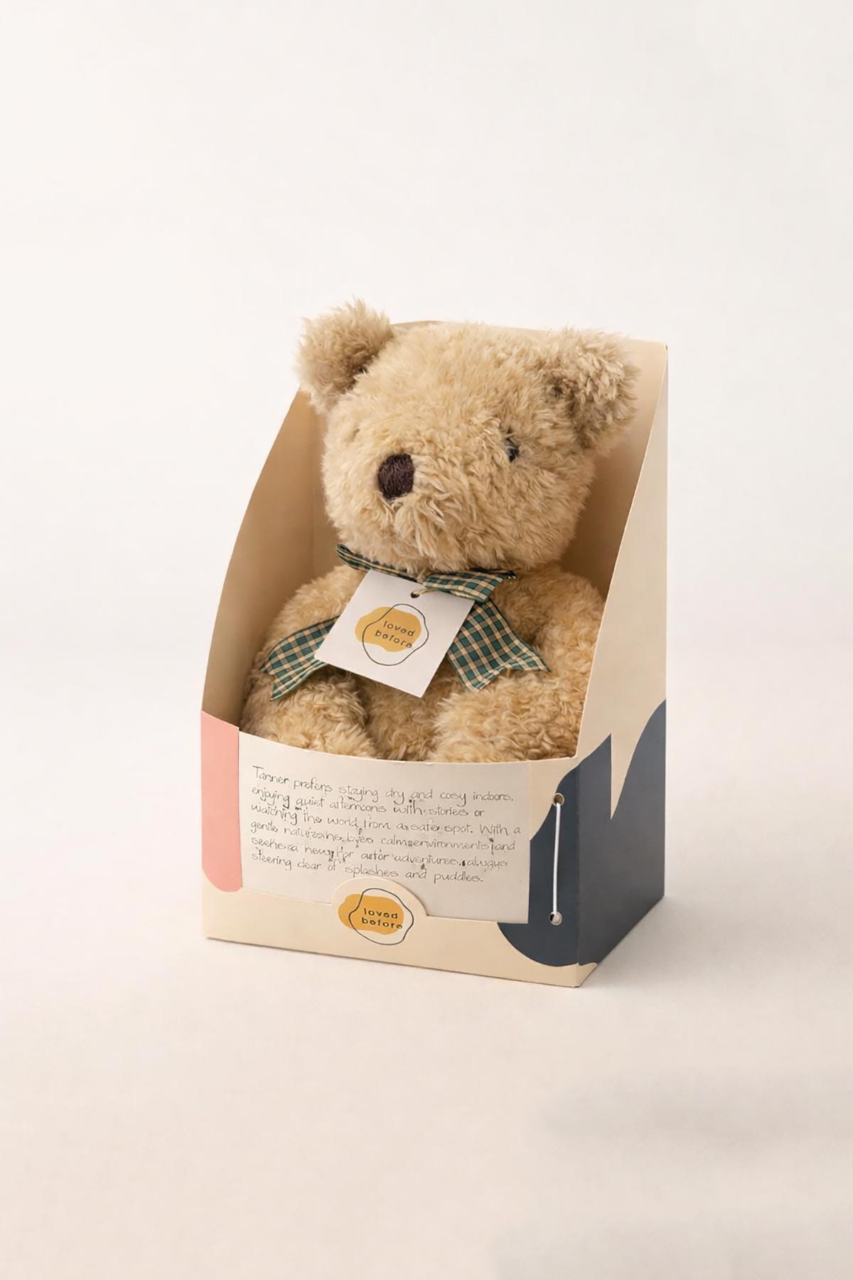 Tanner pre-loved bear soft toy by Loved Before at Urban Wild.